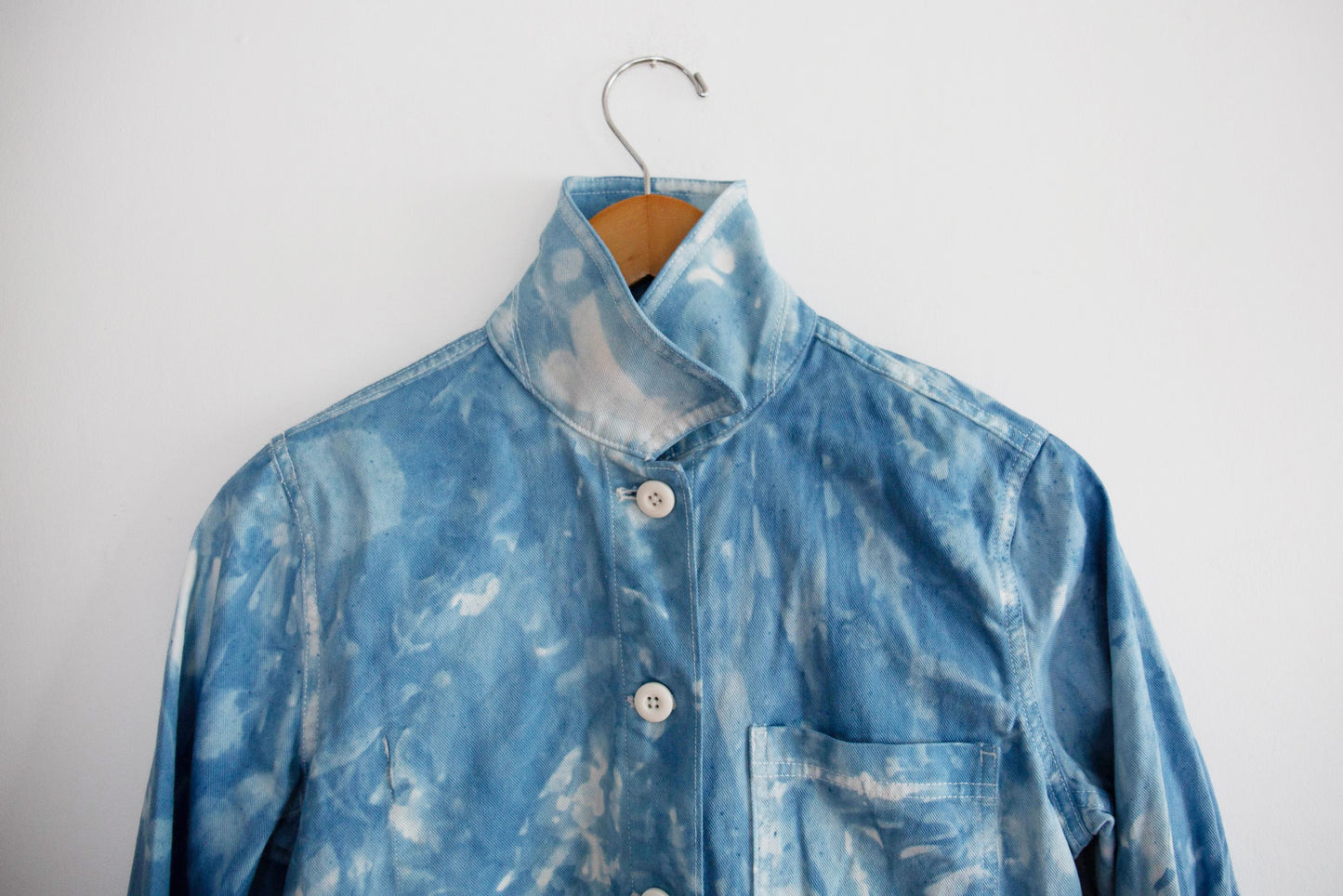 Indigo Utility Jacket, Small