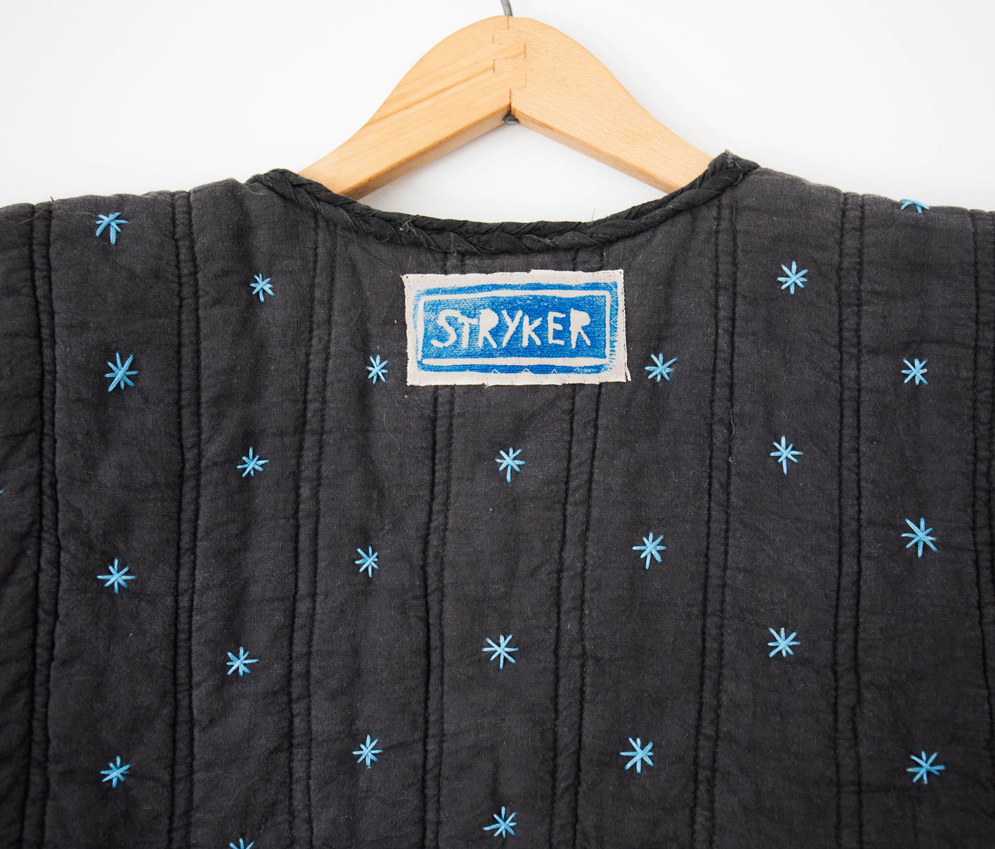 Vintage Quilted Star Vest