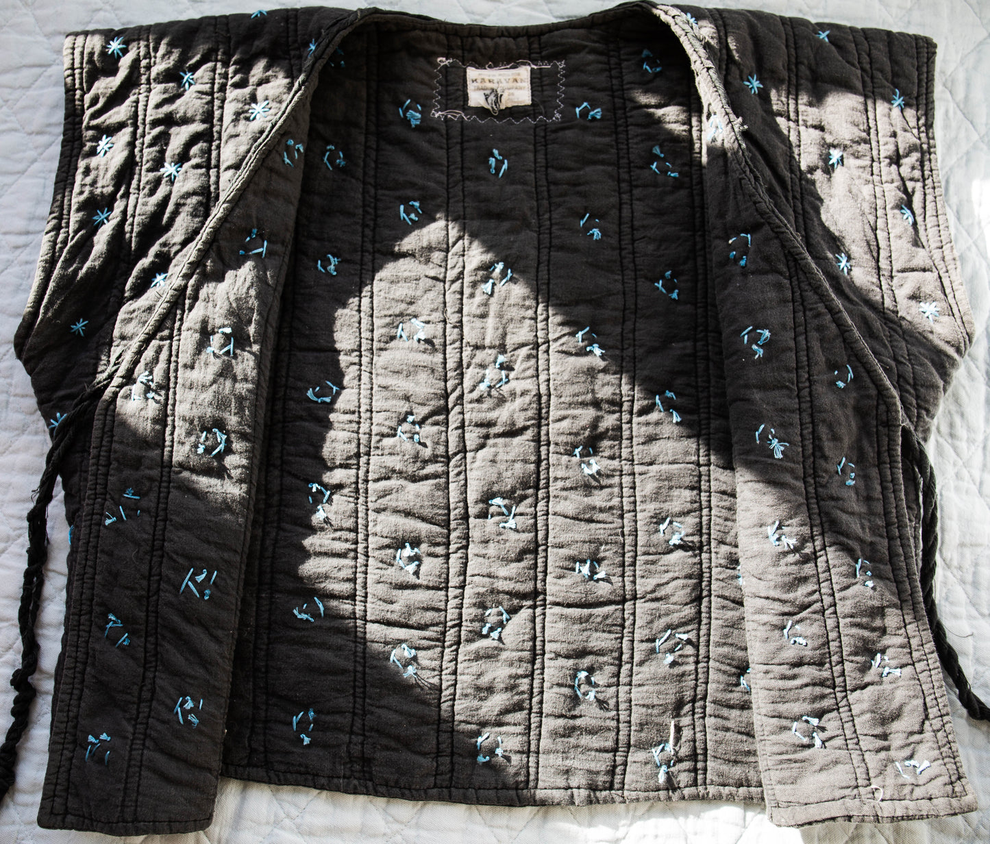 Vintage Quilted Star Vest