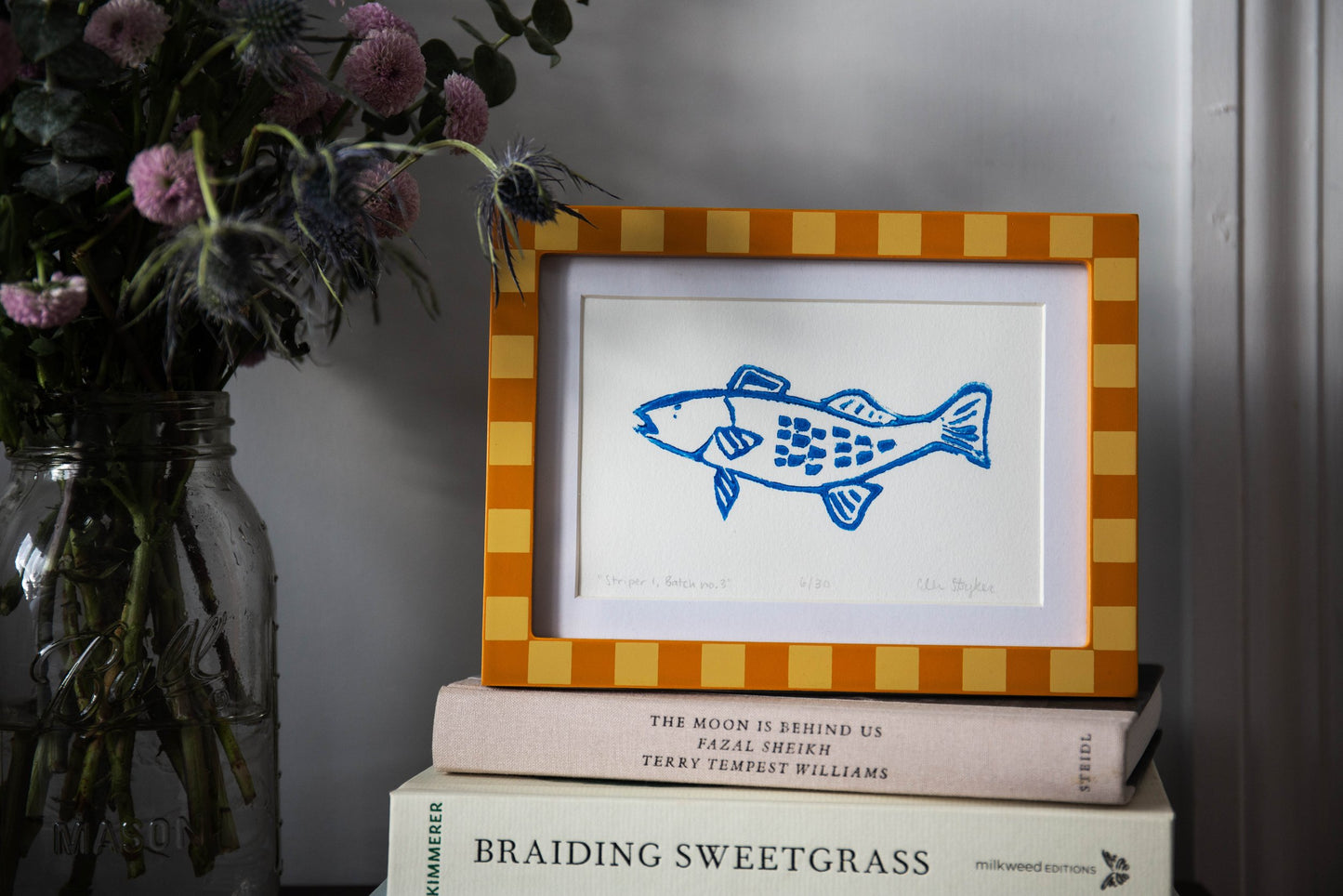 Striper no.1 Framed