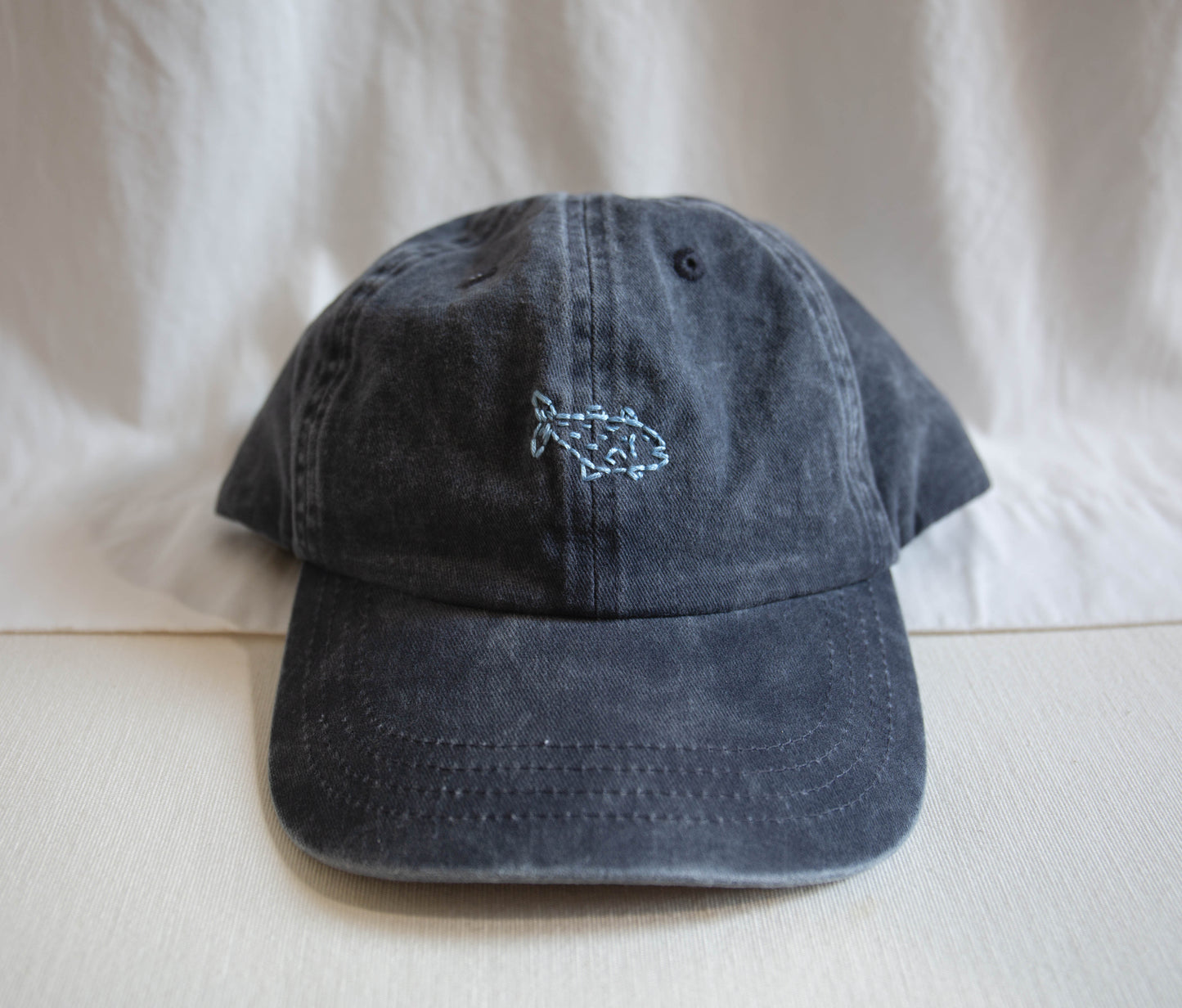 Stitched Fish Dad Hat