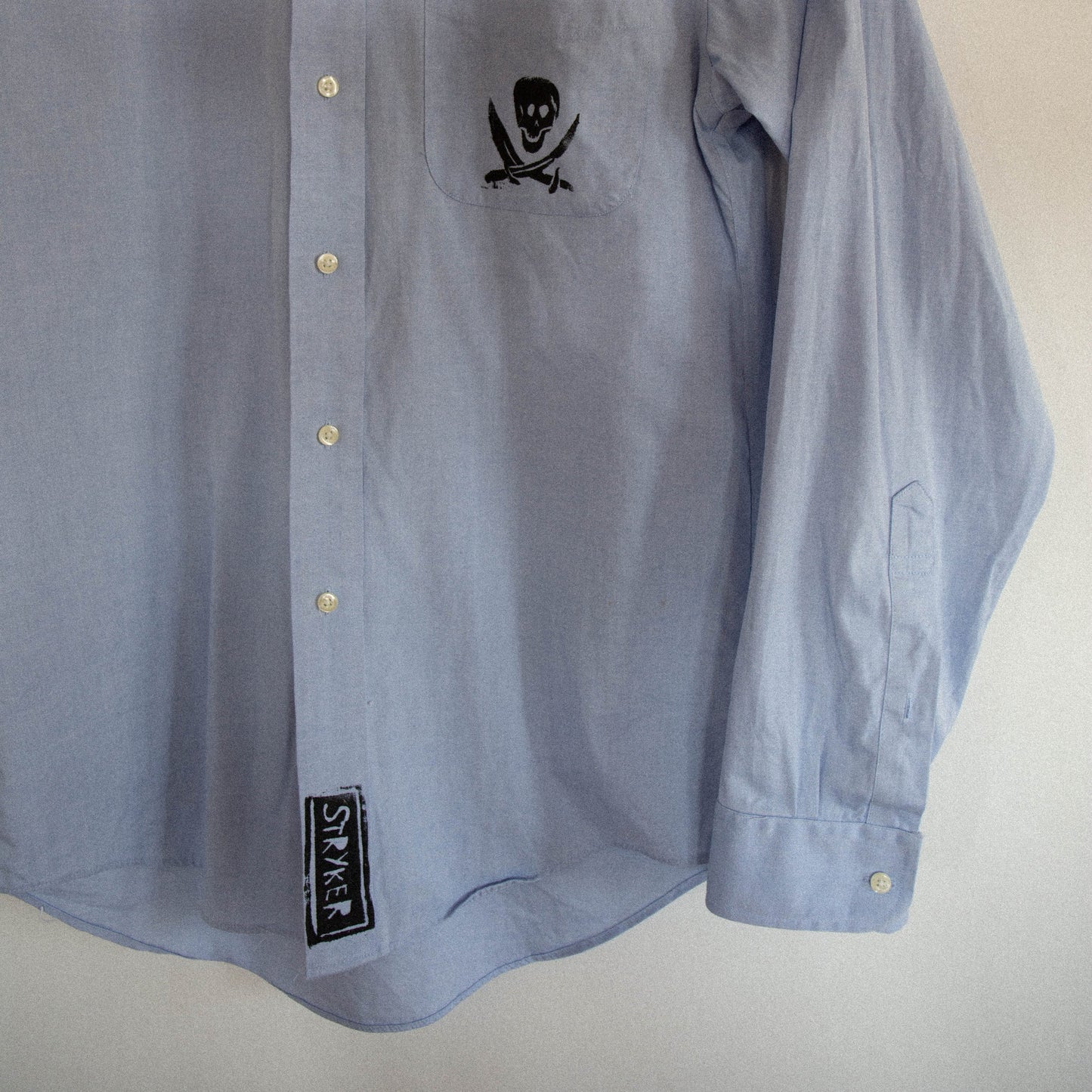 Pirate Buttondown, Blue