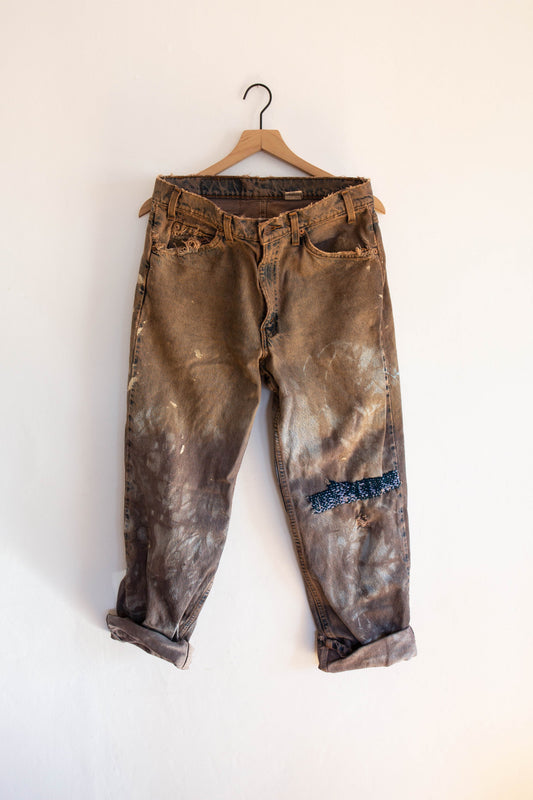 Vintage Levi's Darning Stitched Pants