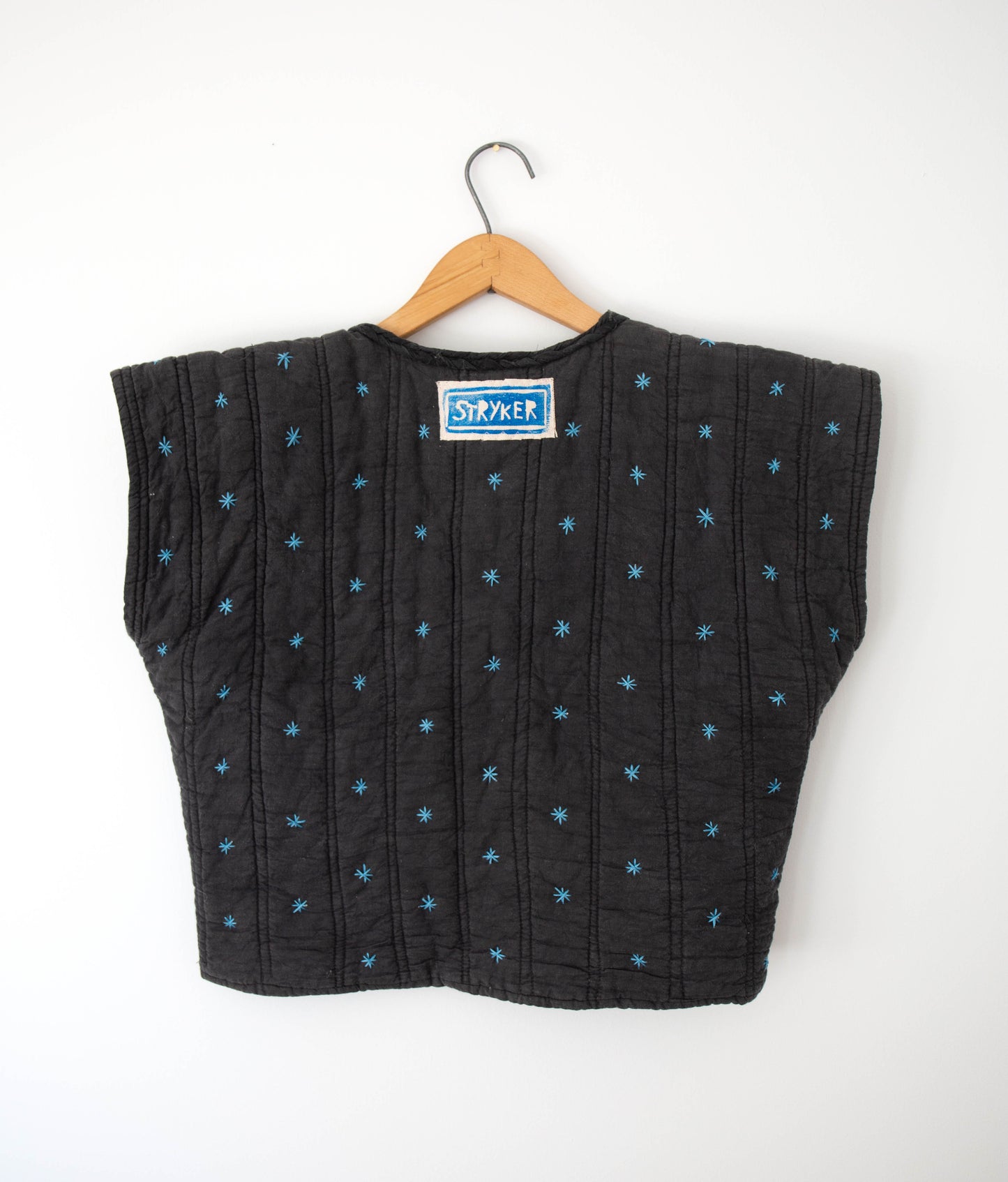 Vintage Quilted Star Vest