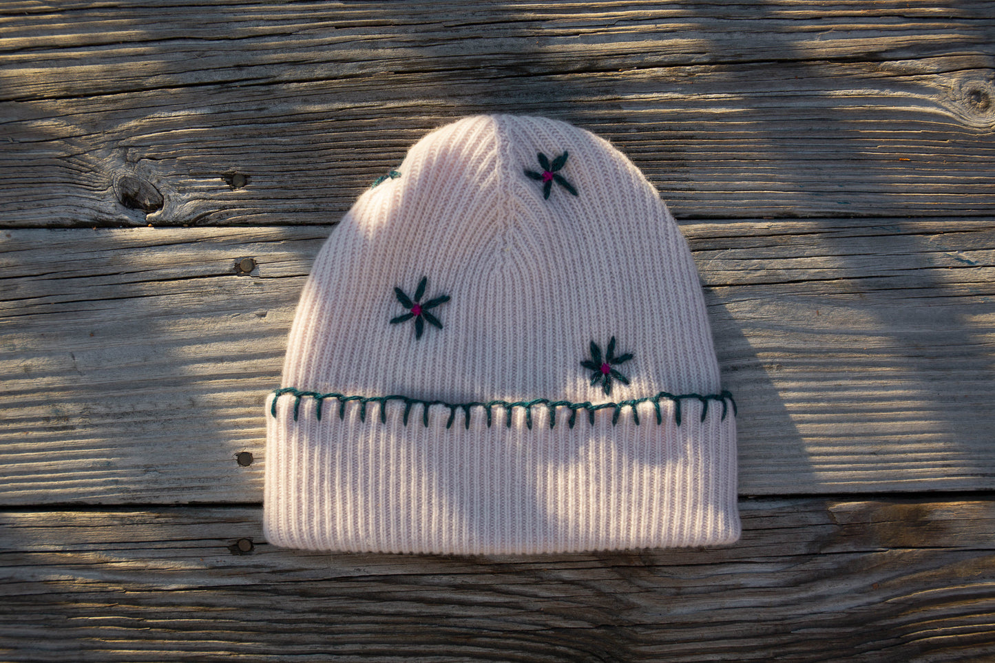 Flower Power Woolie Hat