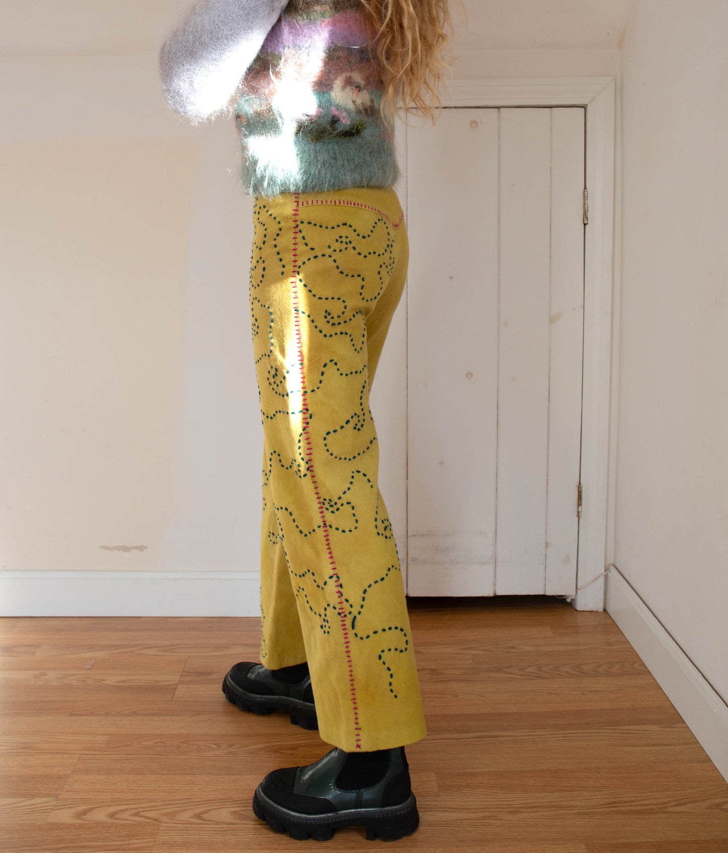 Disco Cowgirl Wool Pants