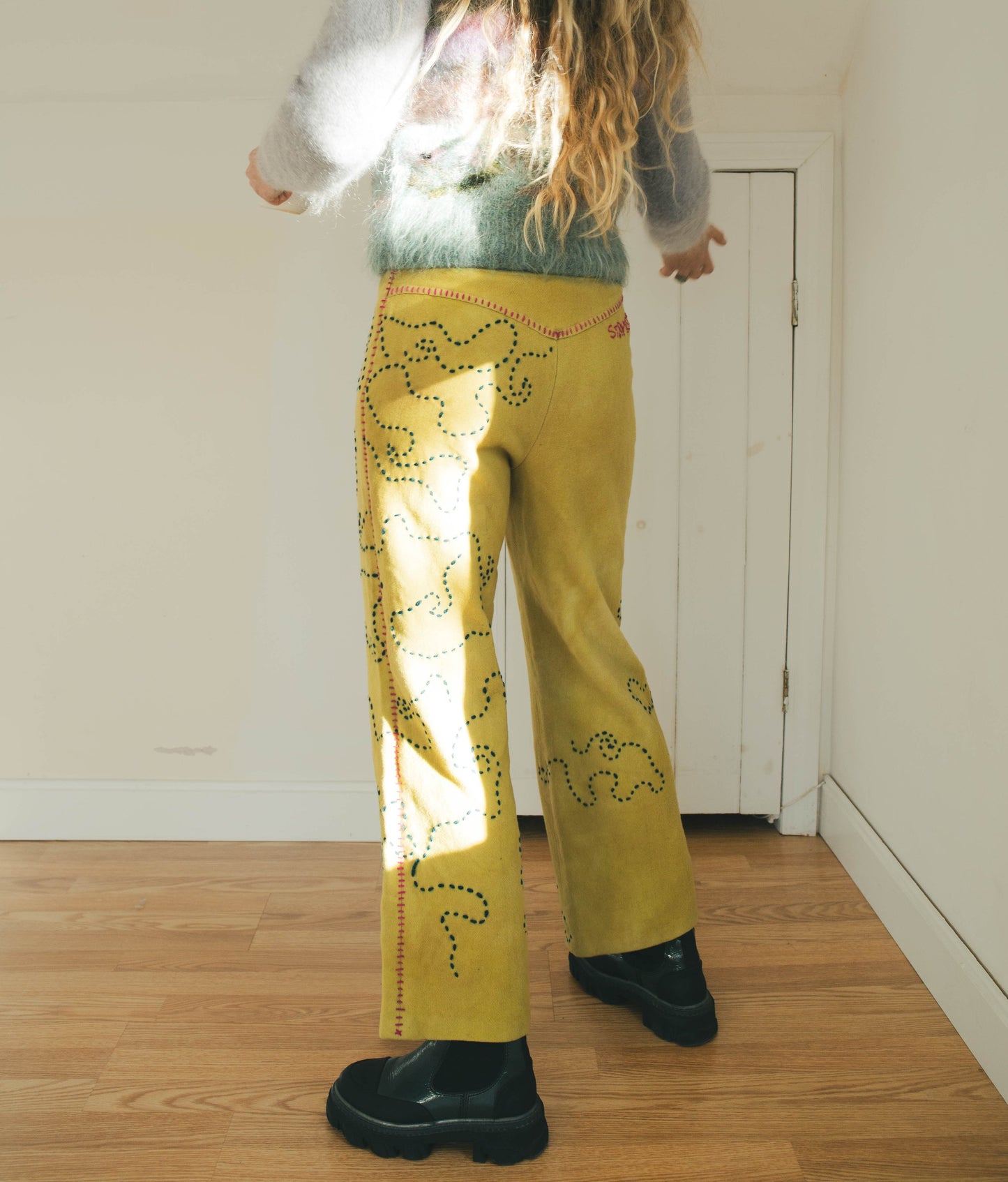 Disco Cowgirl Wool Pants