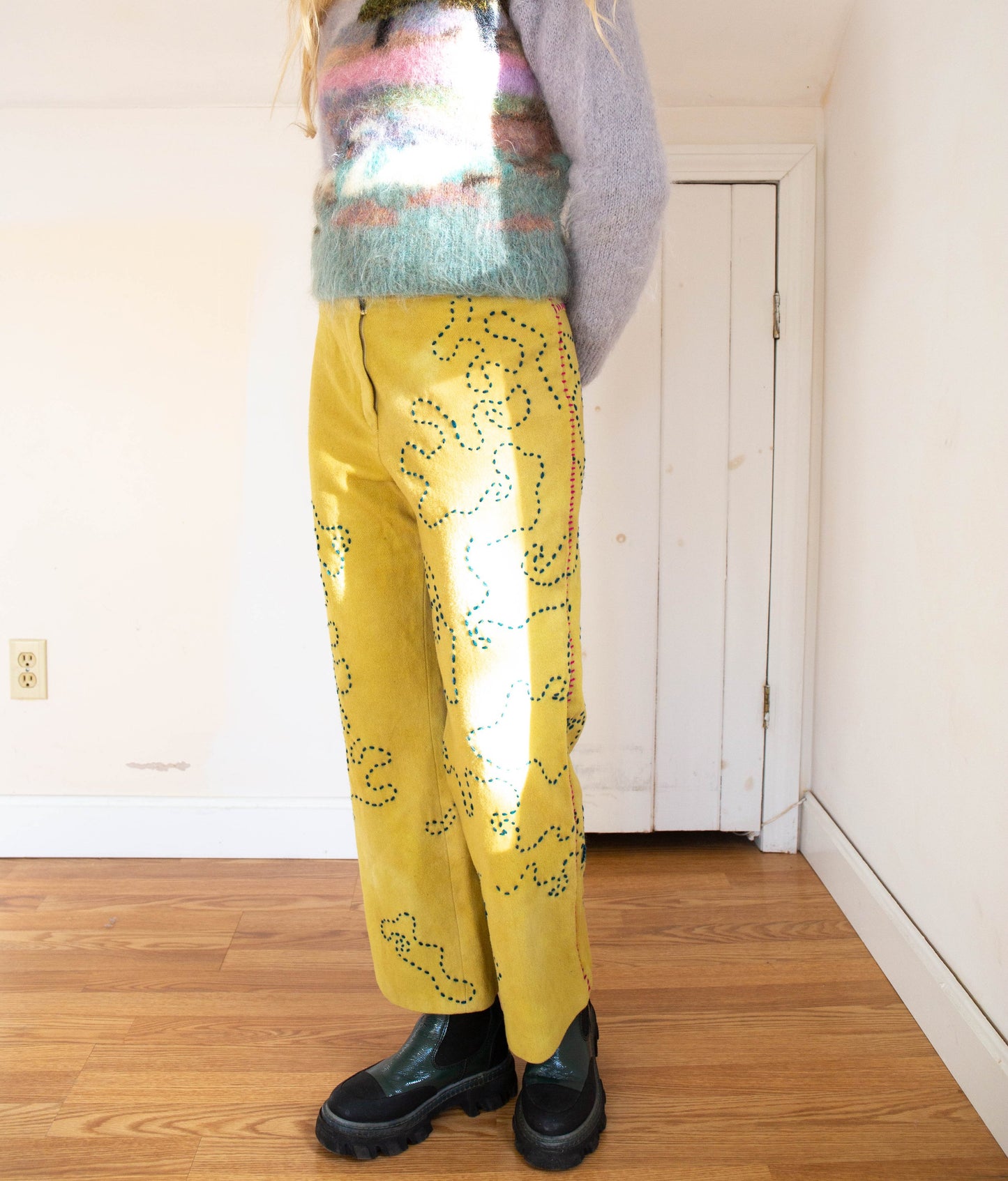 Disco Cowgirl Wool Pants