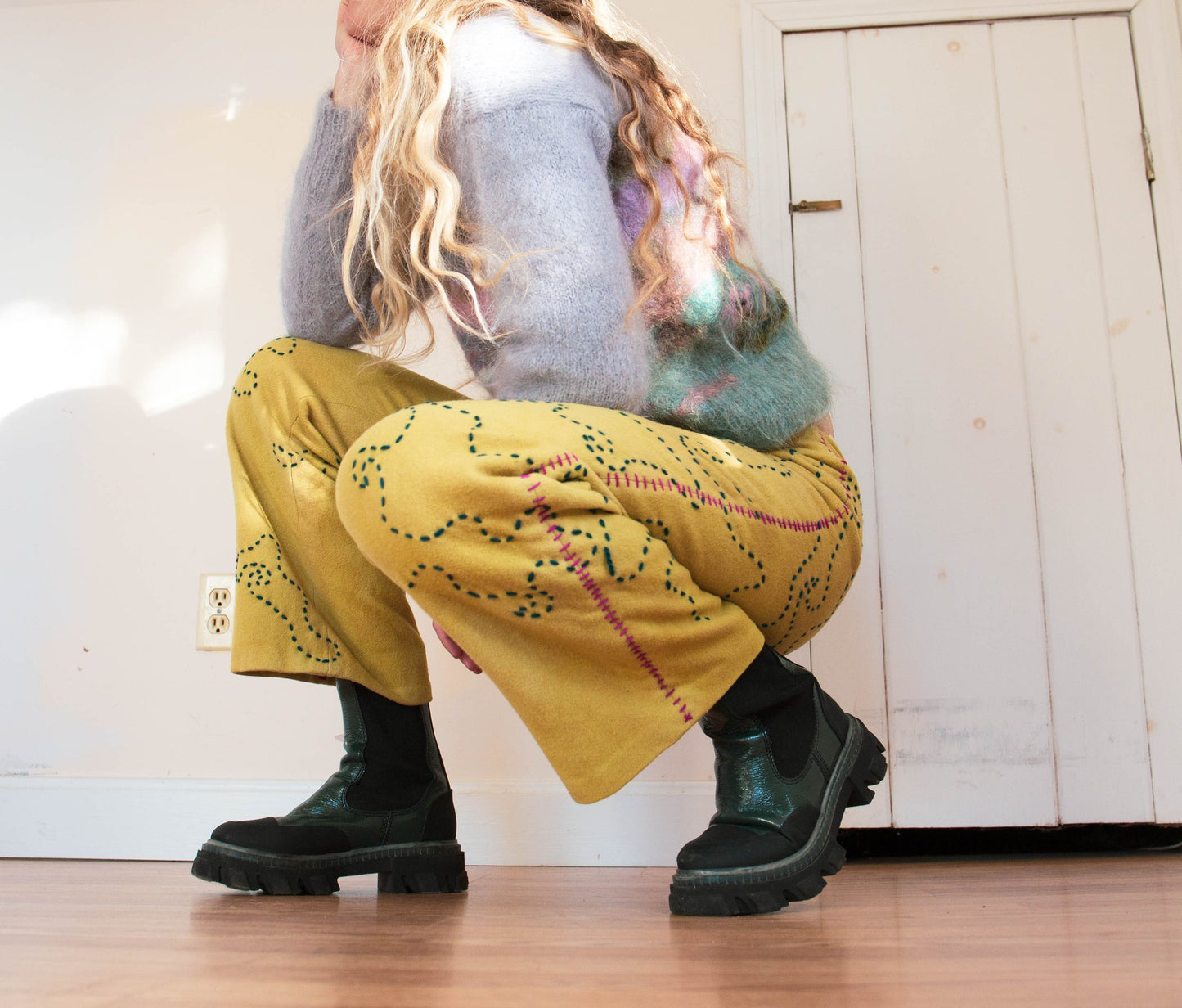 Disco Cowgirl Wool Pants