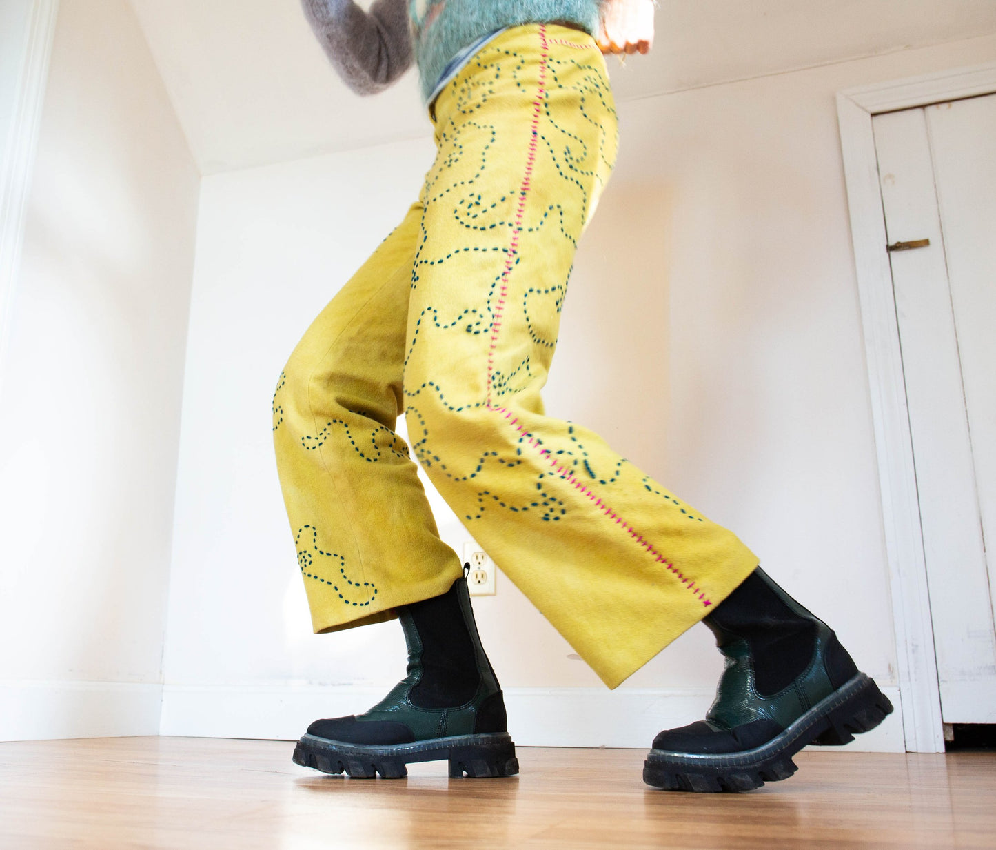 Disco Cowgirl Wool Pants