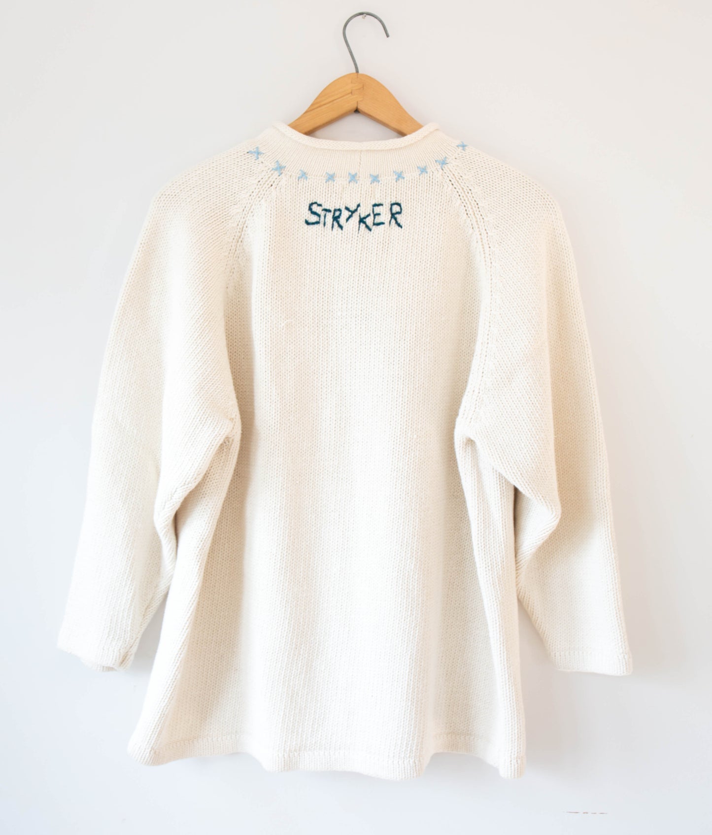 Stitched Cotton Knit, Medium