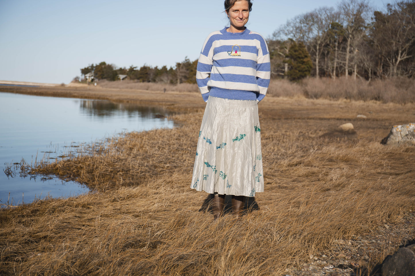 Home Striped Cashmere Sweater