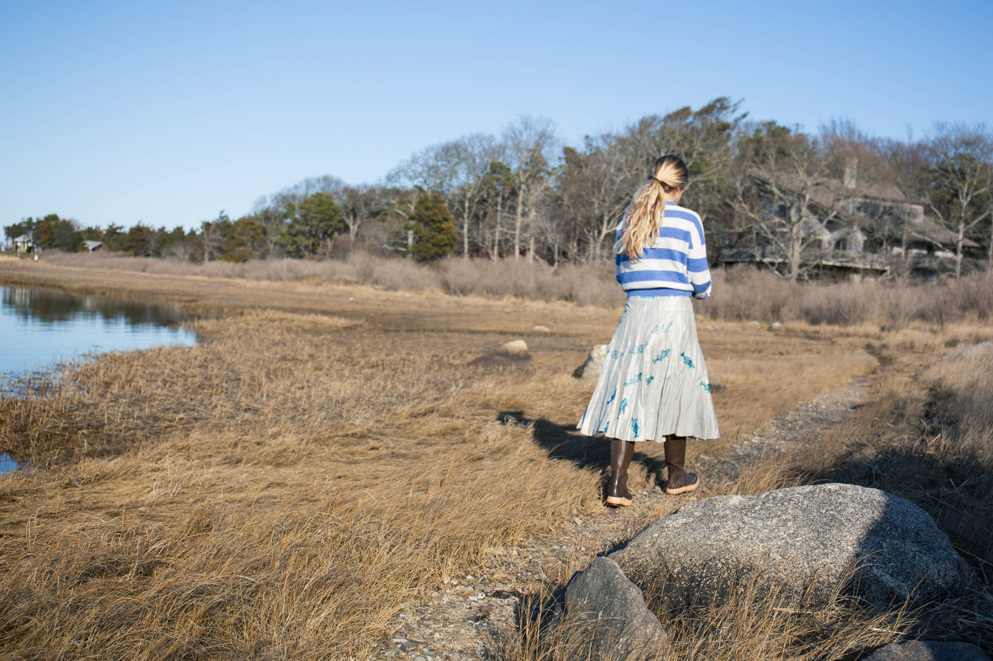 Home Striped Cashmere Sweater