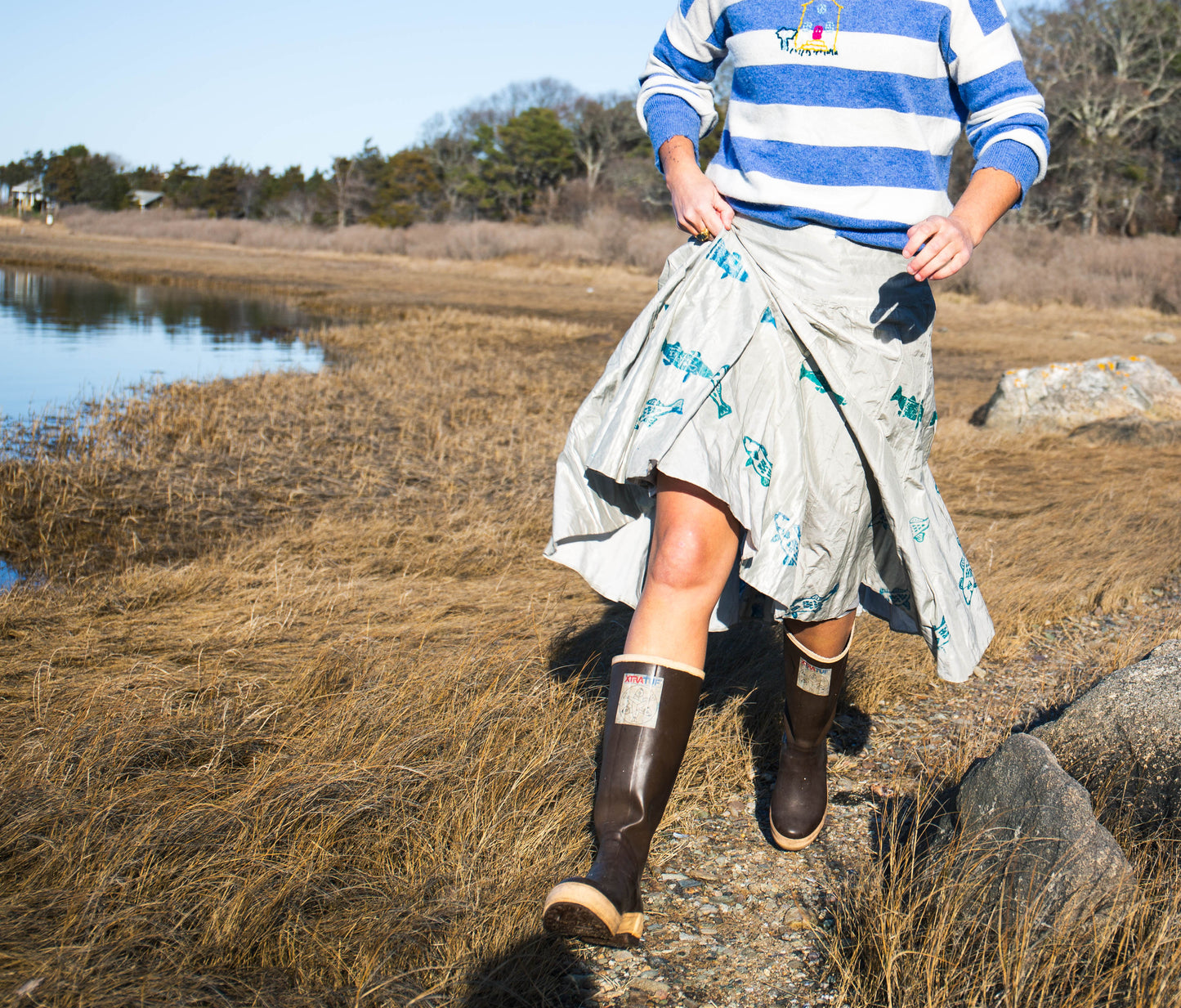 Home Striped Cashmere Sweater