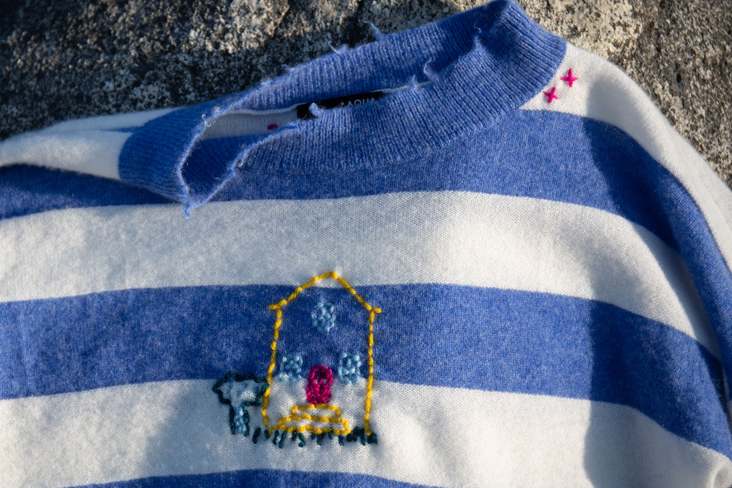 Home Striped Cashmere Sweater