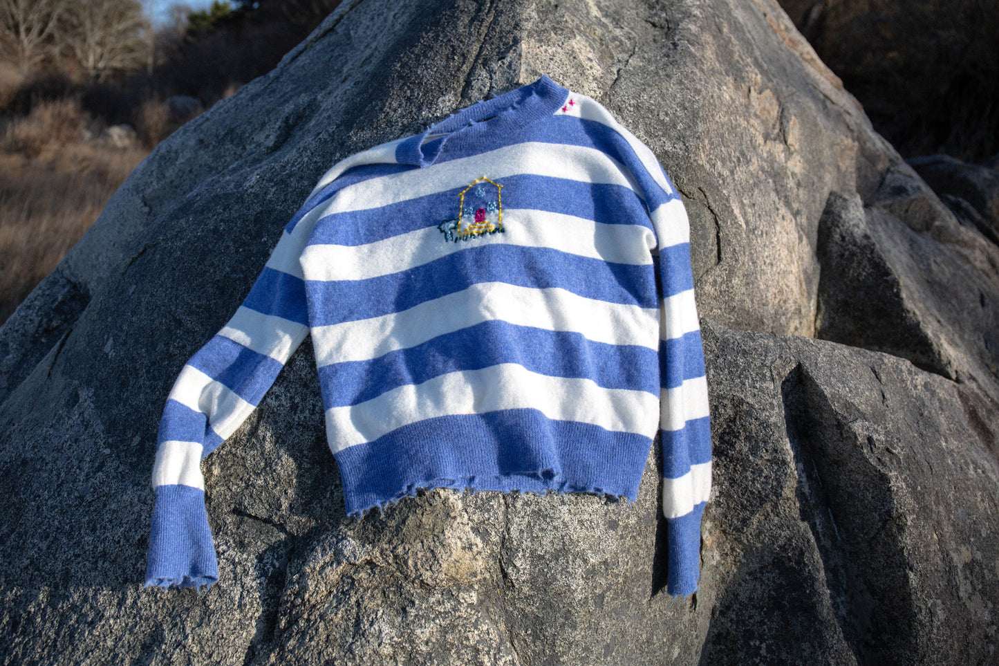 Home Striped Cashmere Sweater