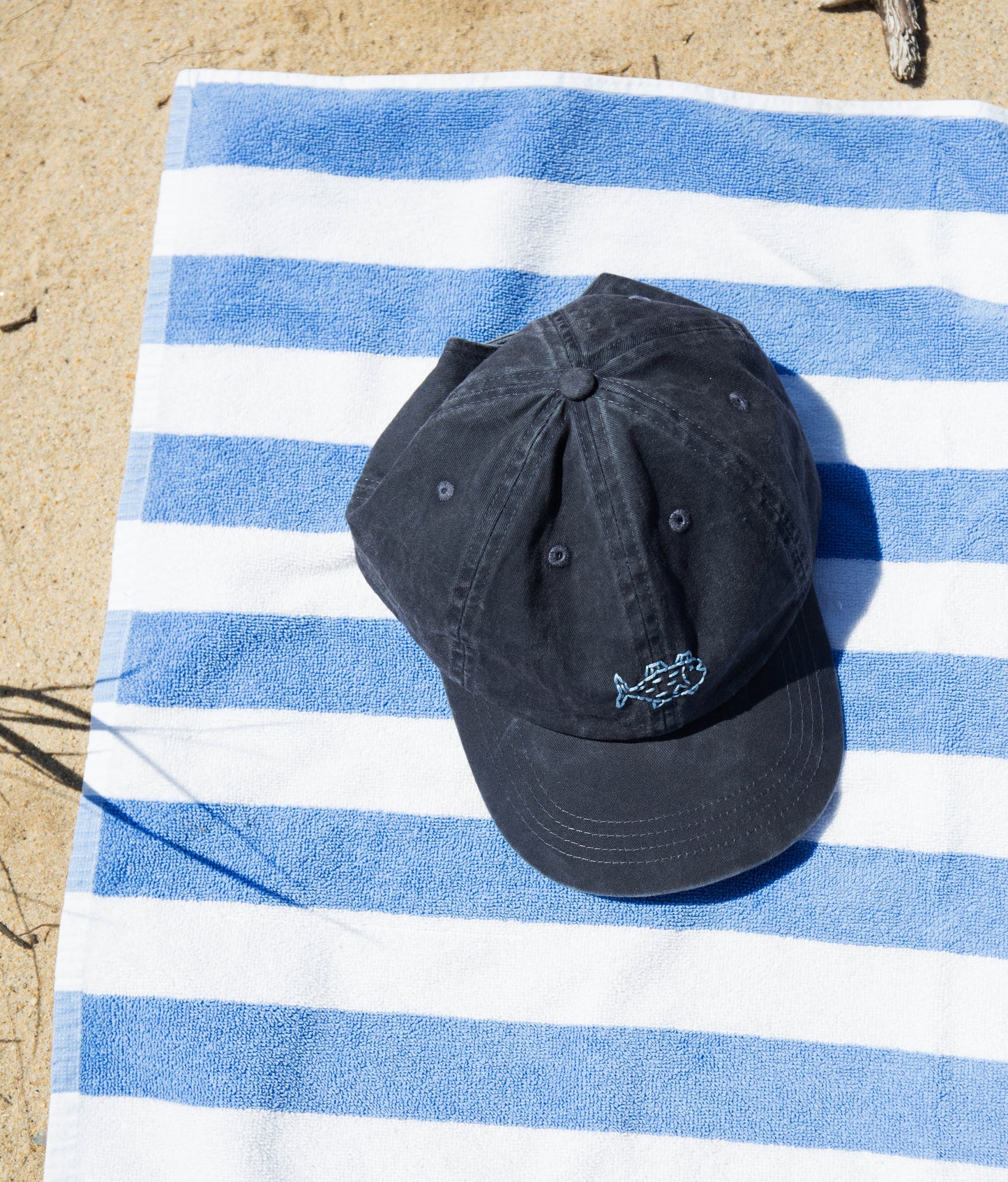 Stitched Fish Dad Hat