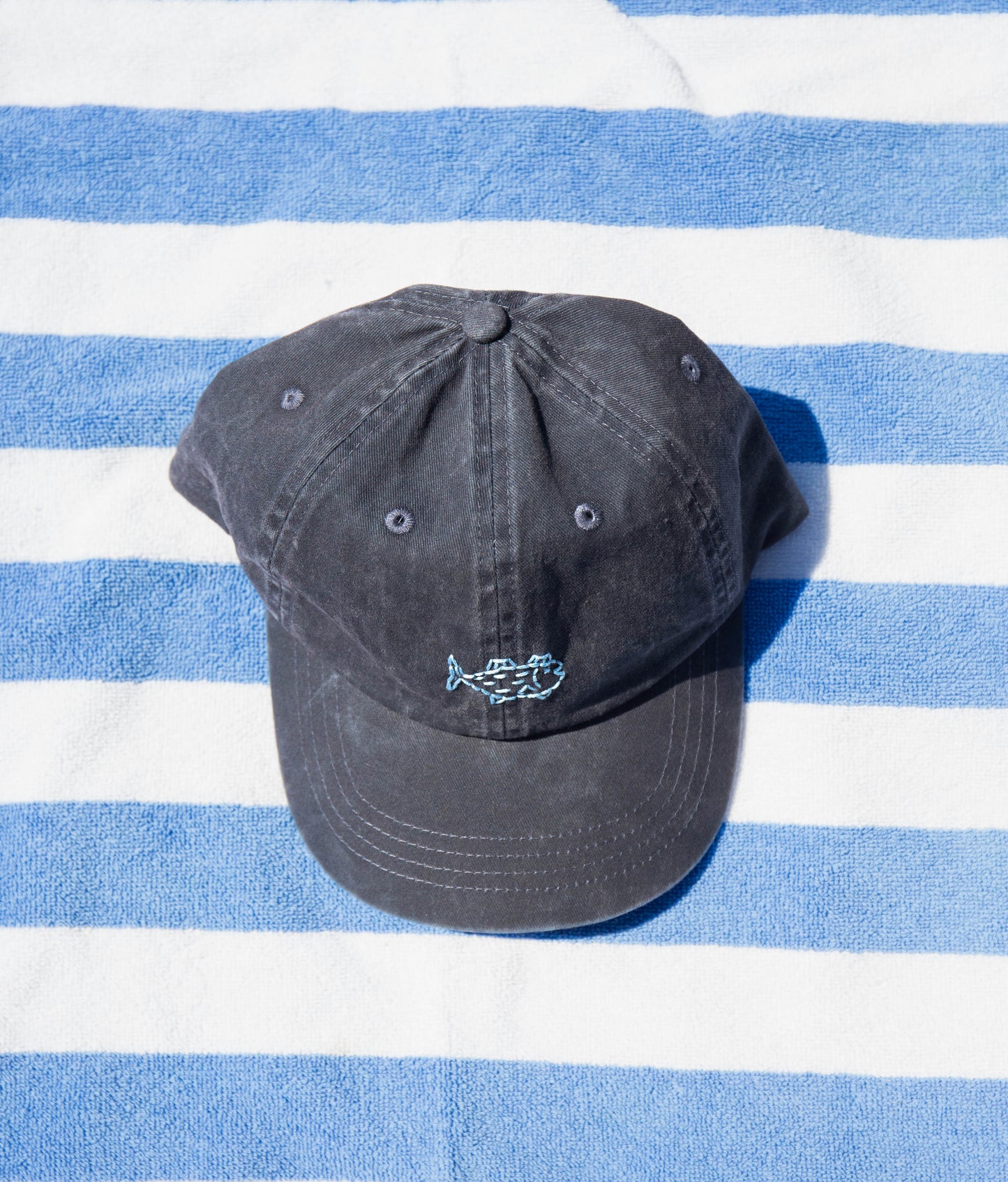 Stitched Fish Dad Hat