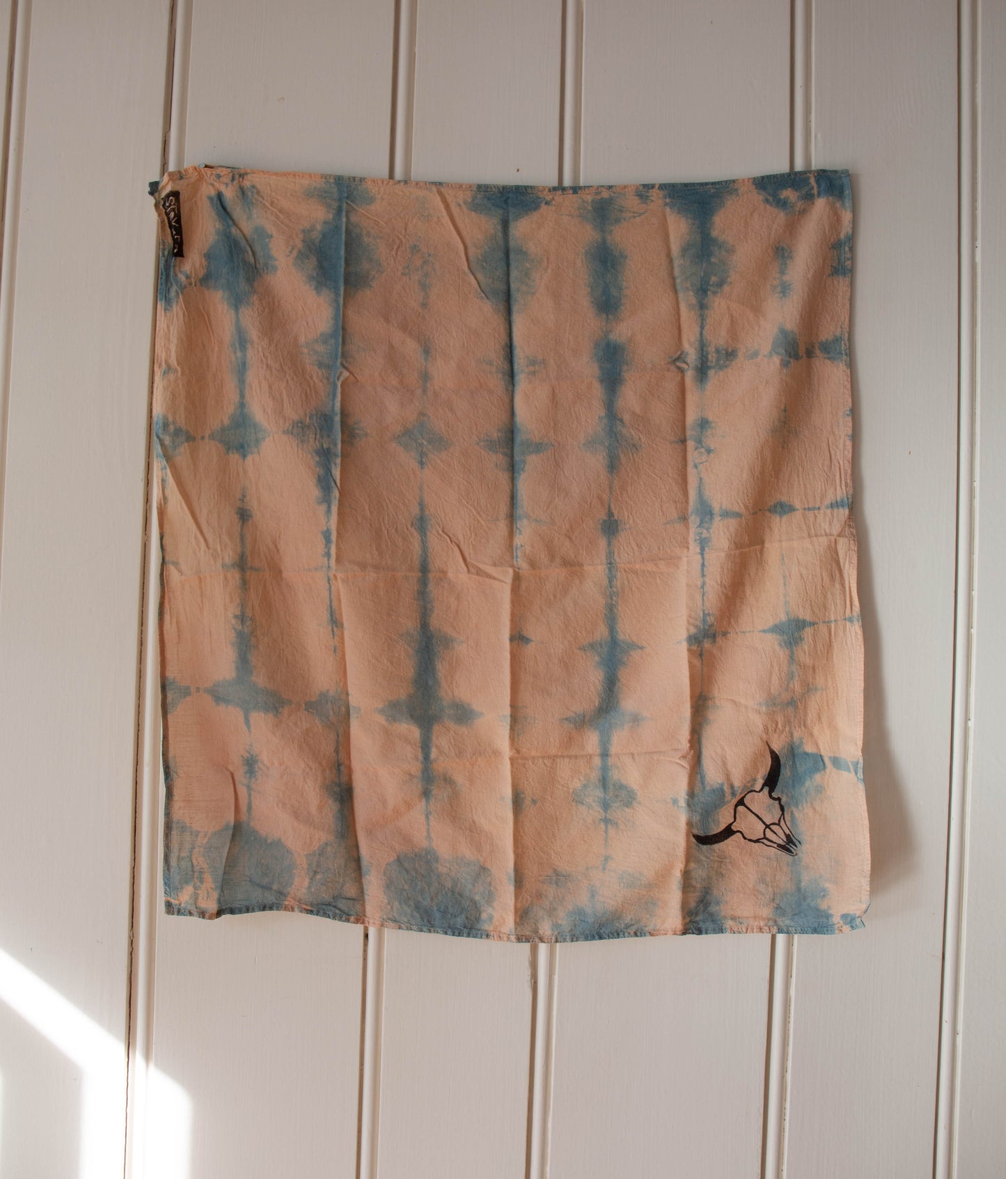 Naturally Dyed Bison Bandana