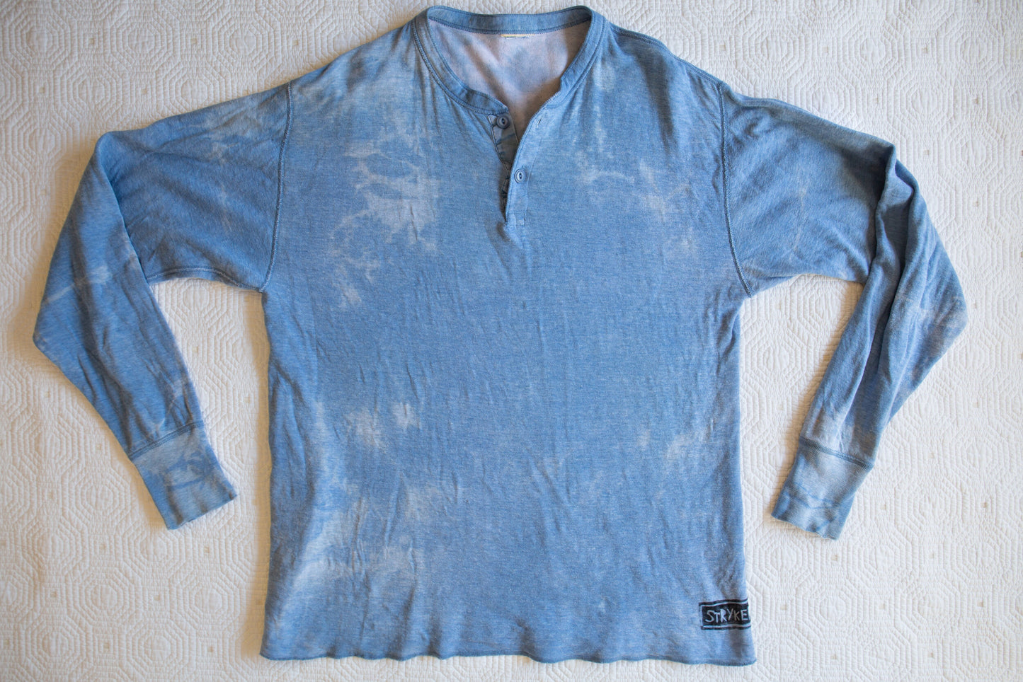 Reverse-Dyed Vintage Henley