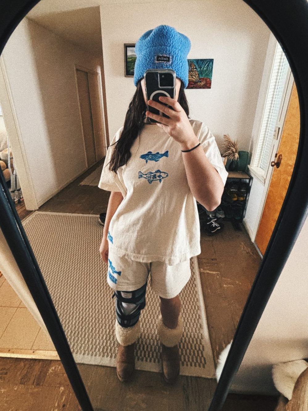 Striper Boxy Tee + Lounge Shorts Bundle