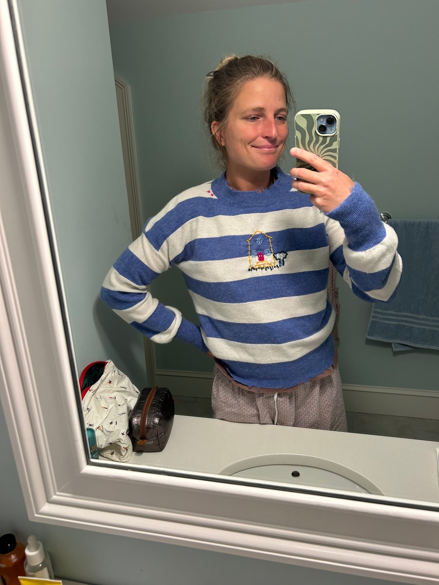 Home Striped Cashmere Sweater