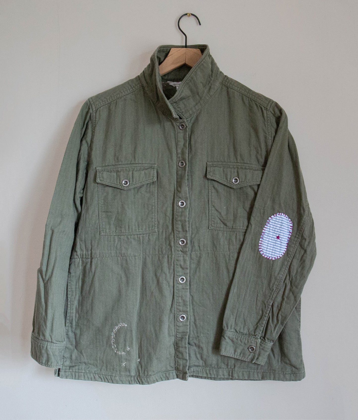 Stitched Canvas Work Shirt
