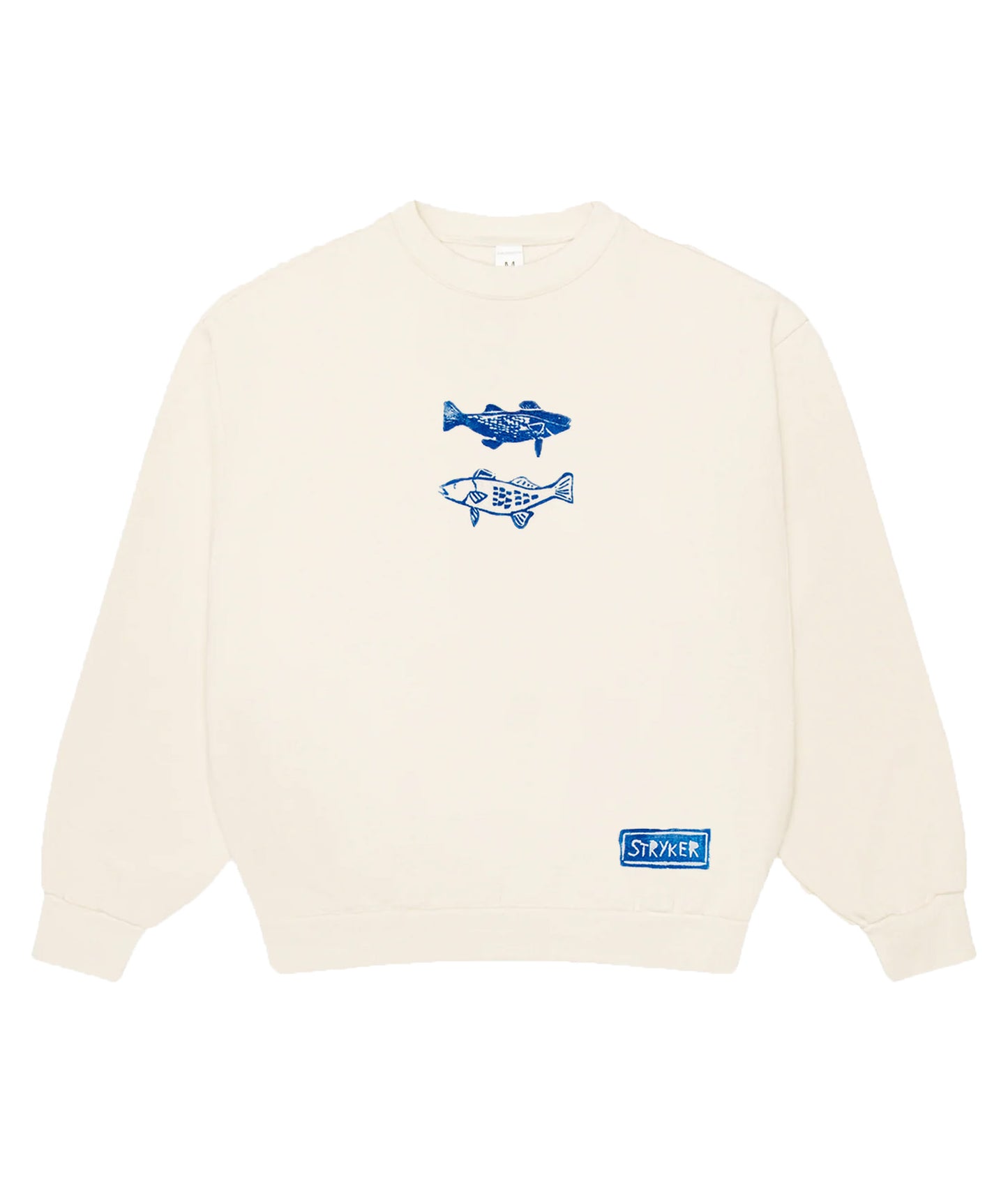 Recycled Fish Crewneck Sweatshirt
