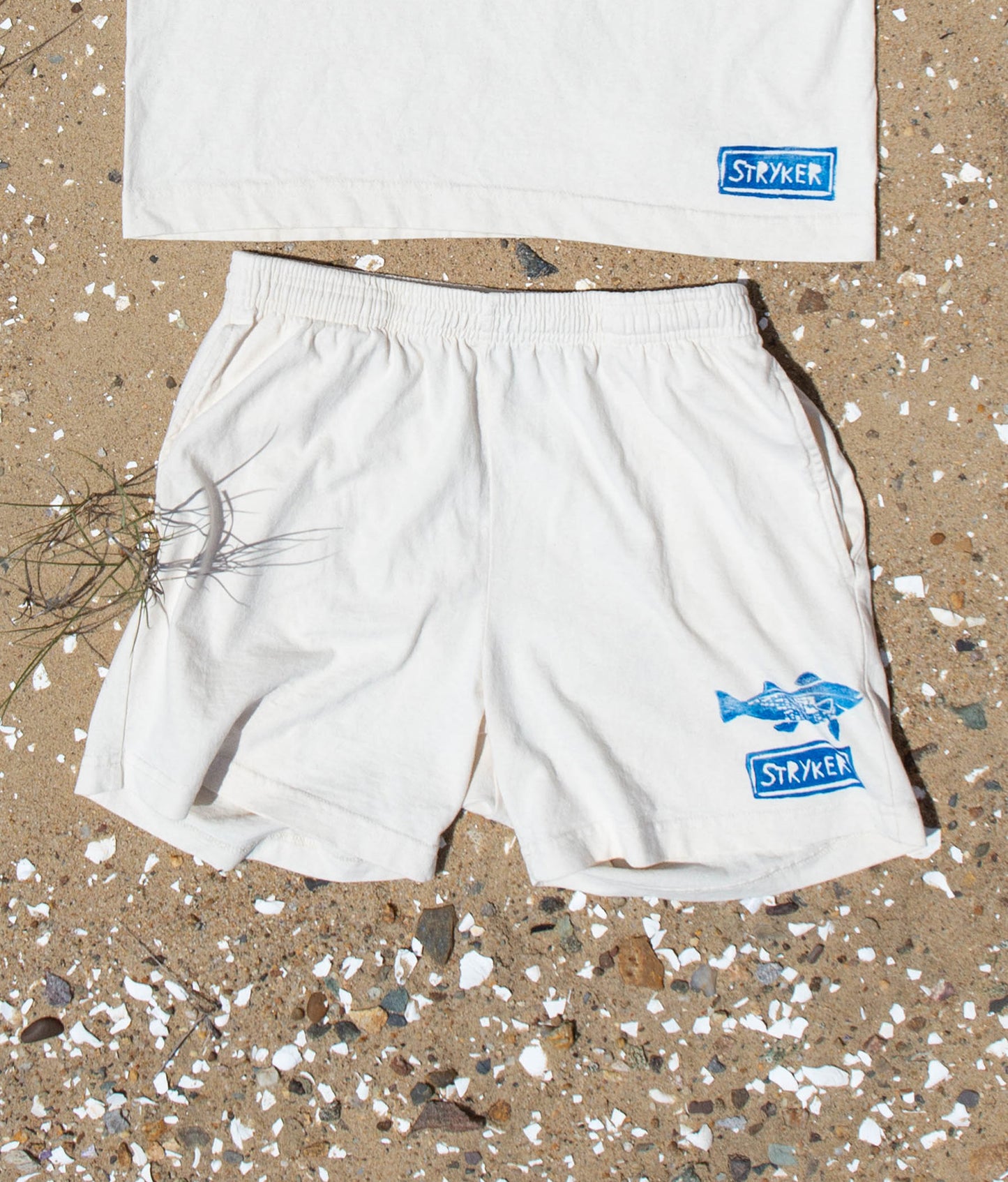 Striper Boxy Tee + Lounge Shorts Bundle