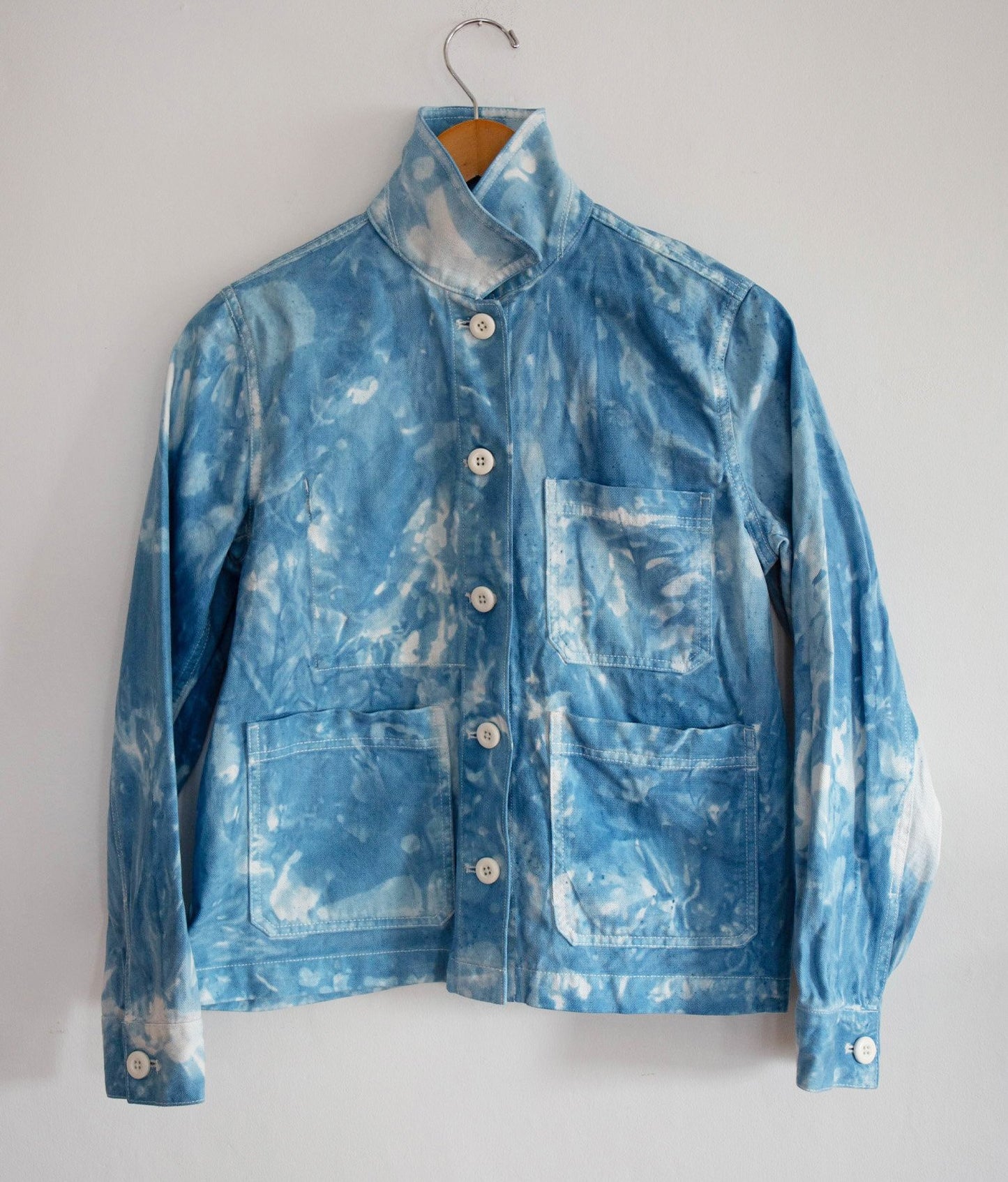 Indigo Utility Jacket, Small
