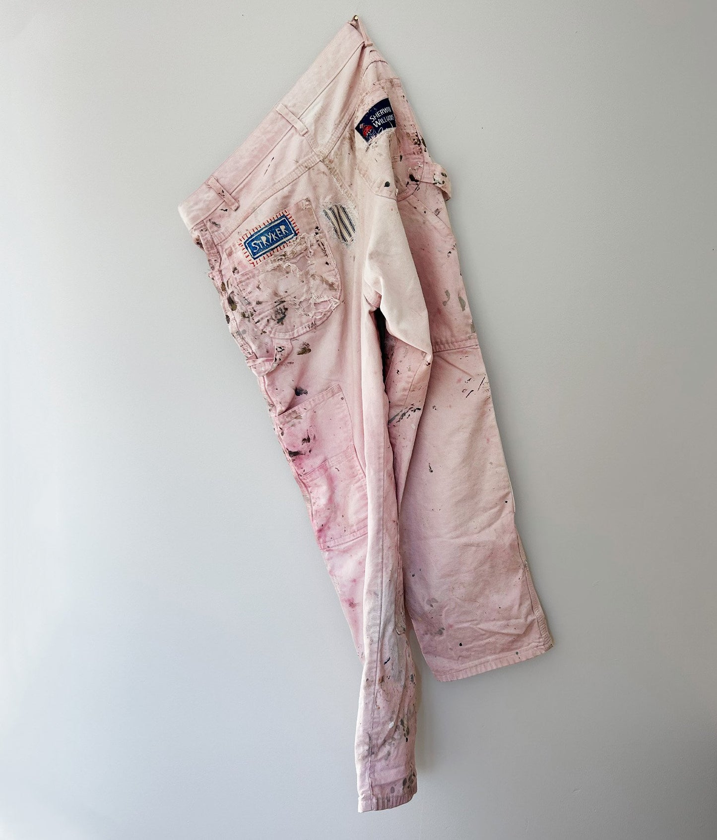 Pink Painters Pants no.1 - 30x30