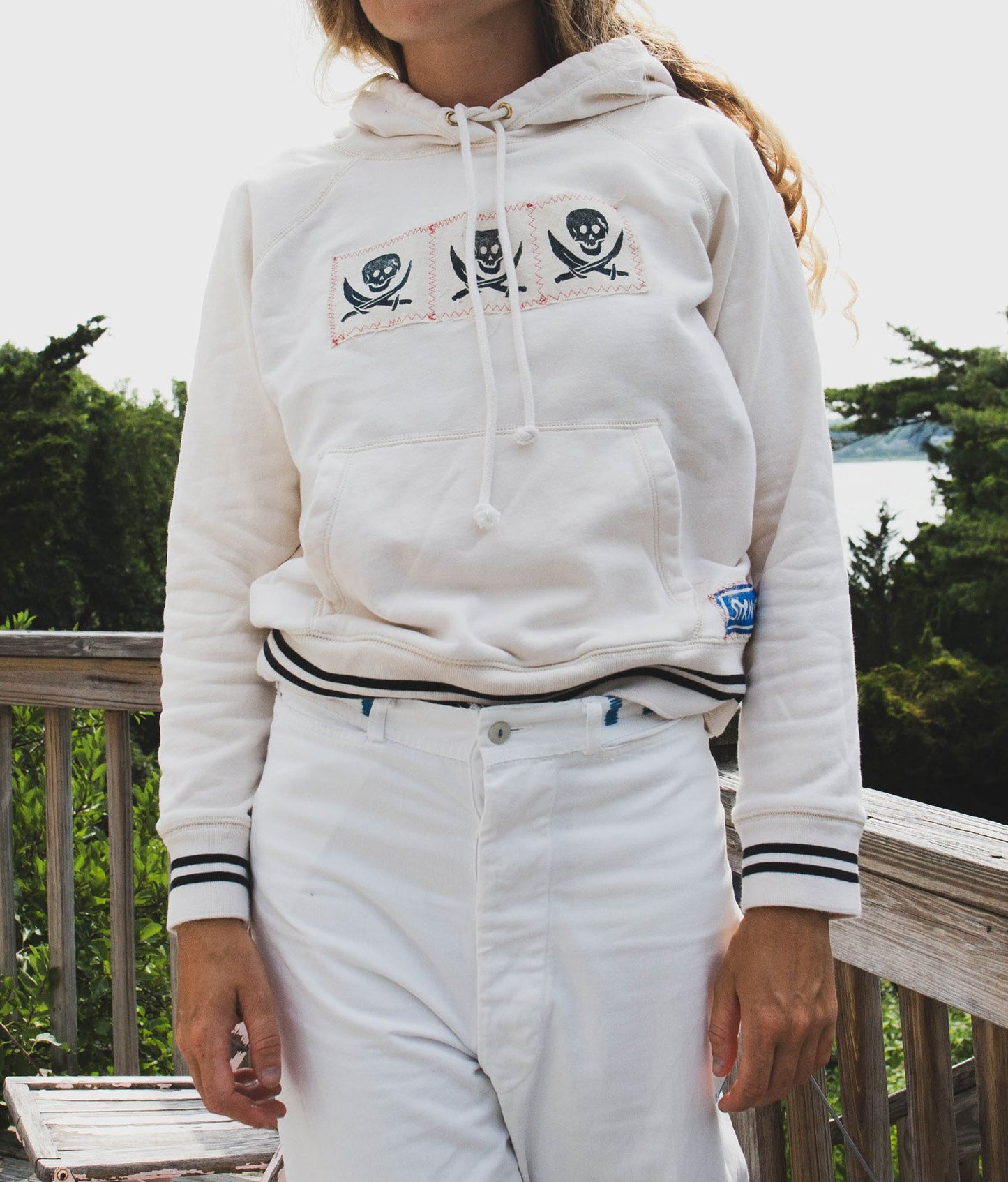 Pirate Hoodie, Striped