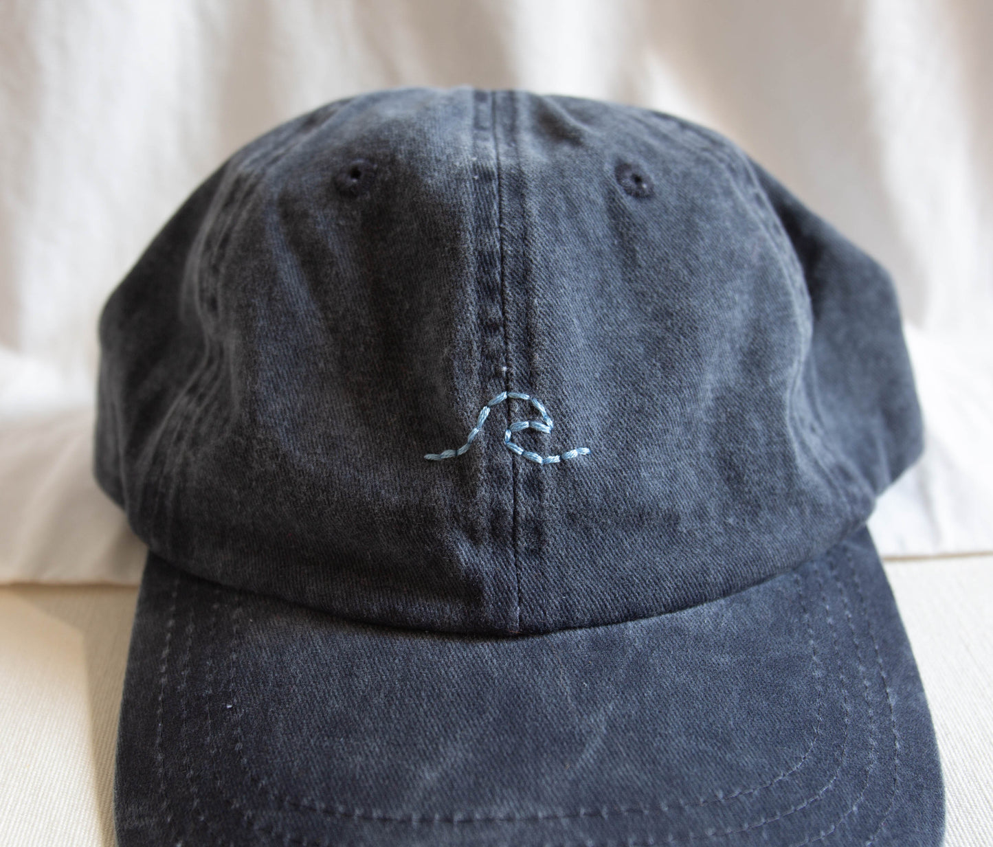 Stitched Wave Dad Hat - WAITLIST