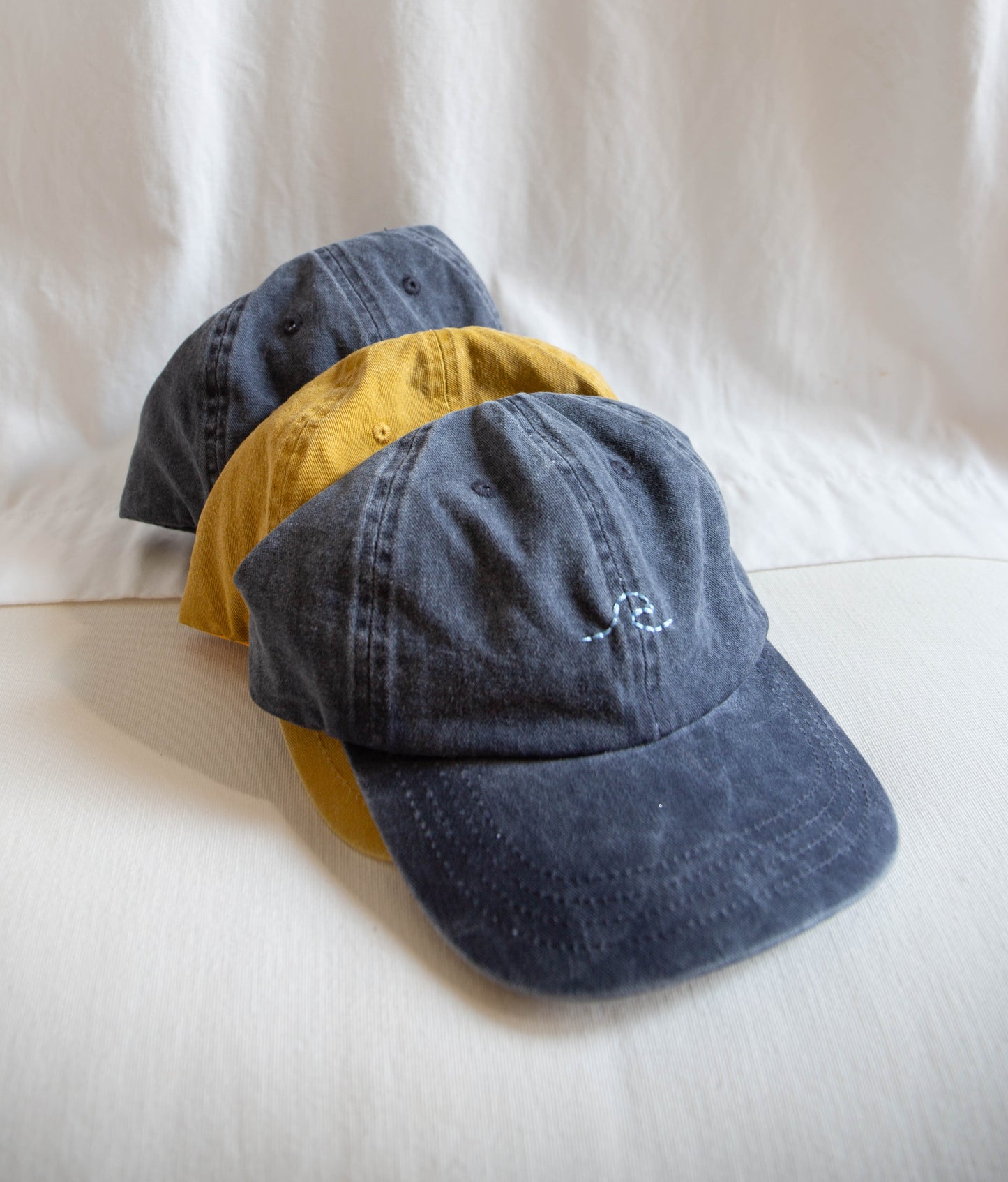 Stitched Wave Dad Hat - WAITLIST