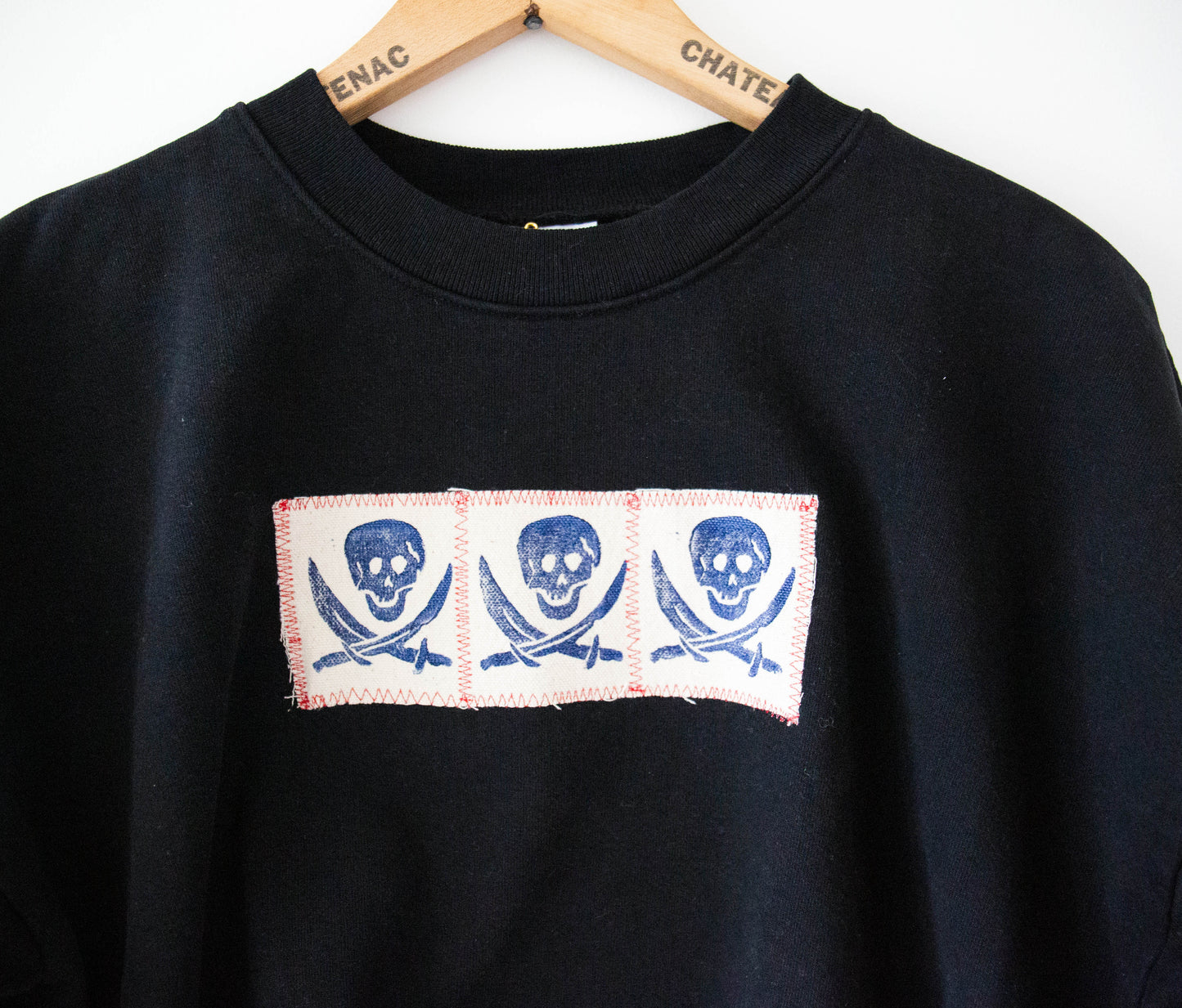 Recycled Pirate Crewneck Sweatshirt