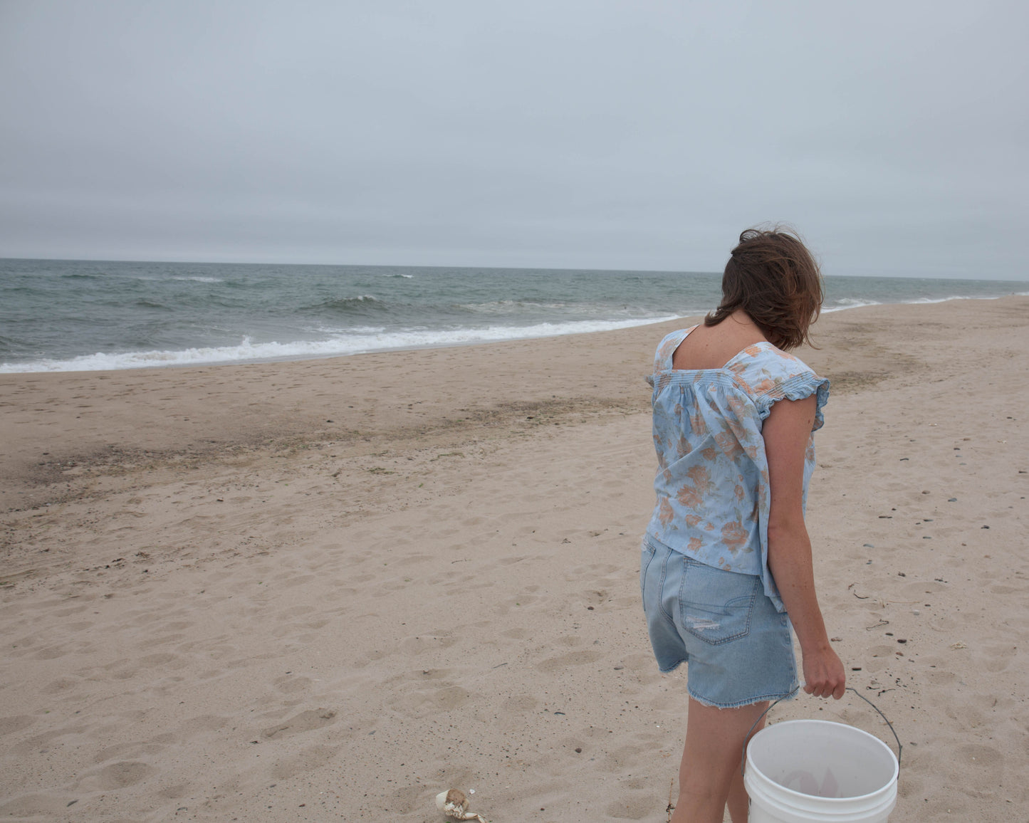 Cece Upcycled Nightgown Blouse
