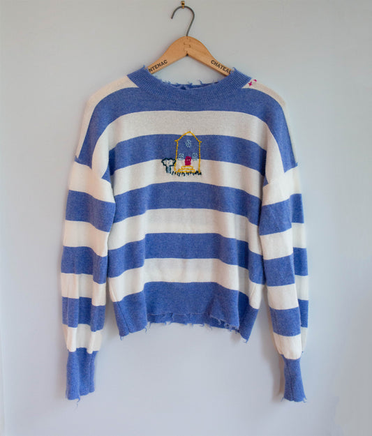 Home Striped Cashmere Sweater