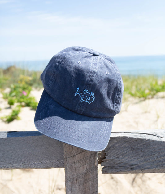 Stitched Fish Dad Hat
