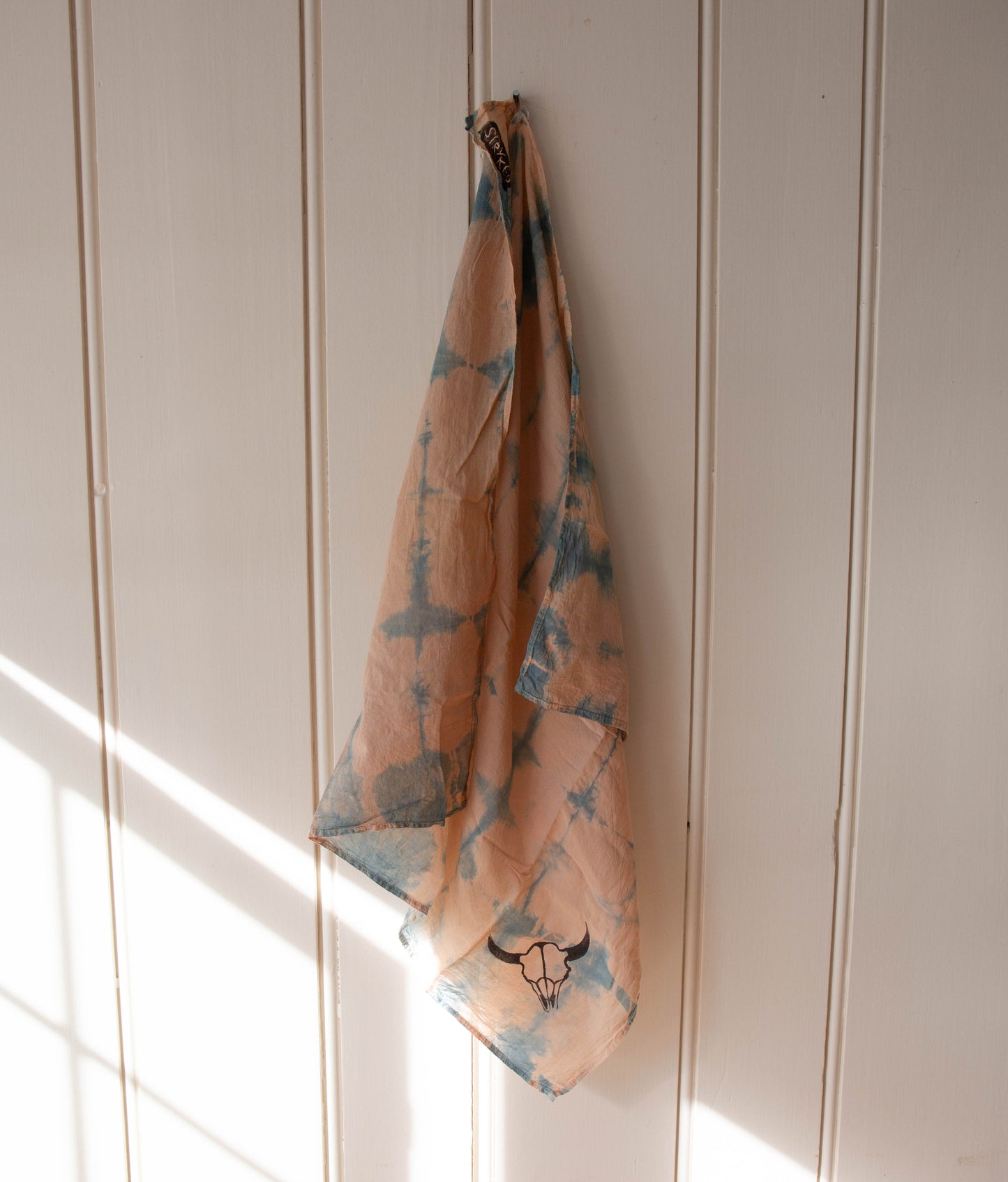 Naturally Dyed Bison Bandana