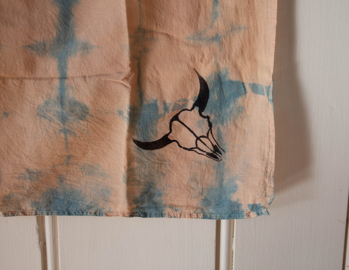 Naturally Dyed Bison Bandana