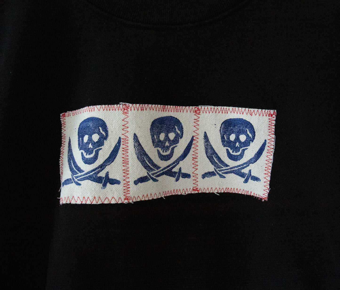 Recycled Pirate Crewneck Sweatshirt