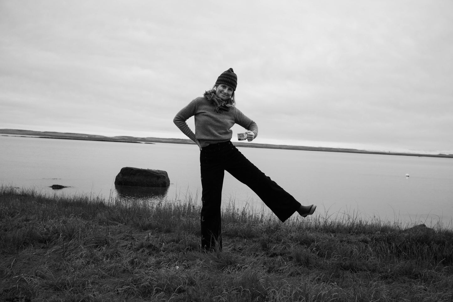 Vintage Navy Wool Sailor Pants, 26"