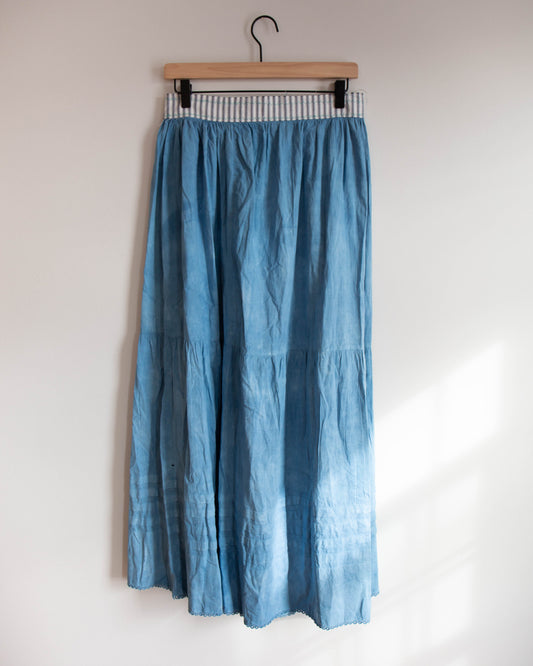 Abeline Indigo Dyed Skirt