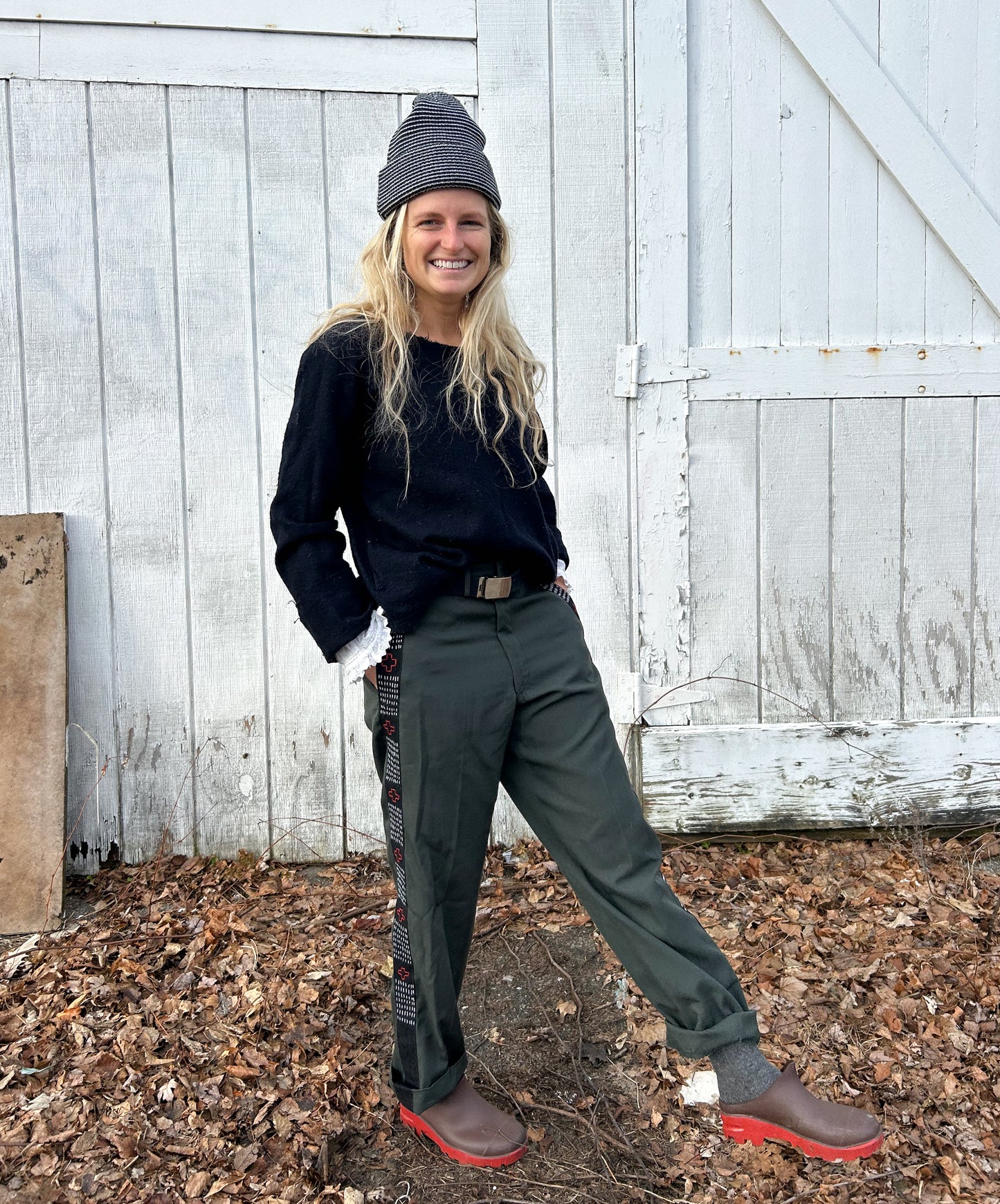 Vintage Wool Military Trouser