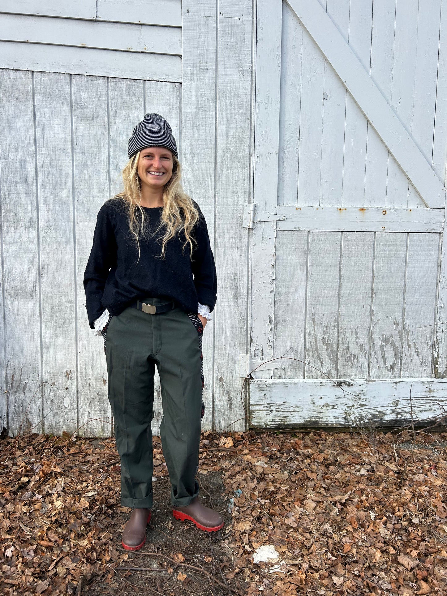 Vintage Wool Military Trouser