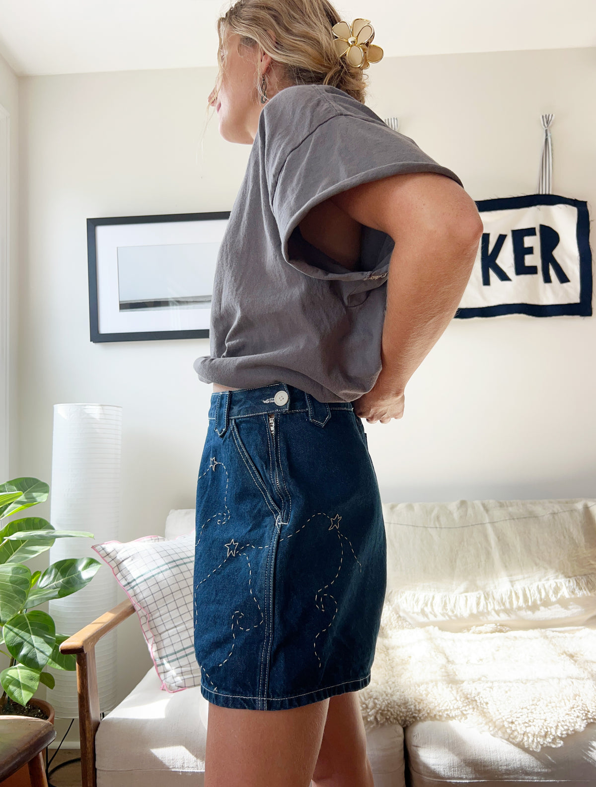Upcycled Rudy Jude Sailor Shorts, Size 3