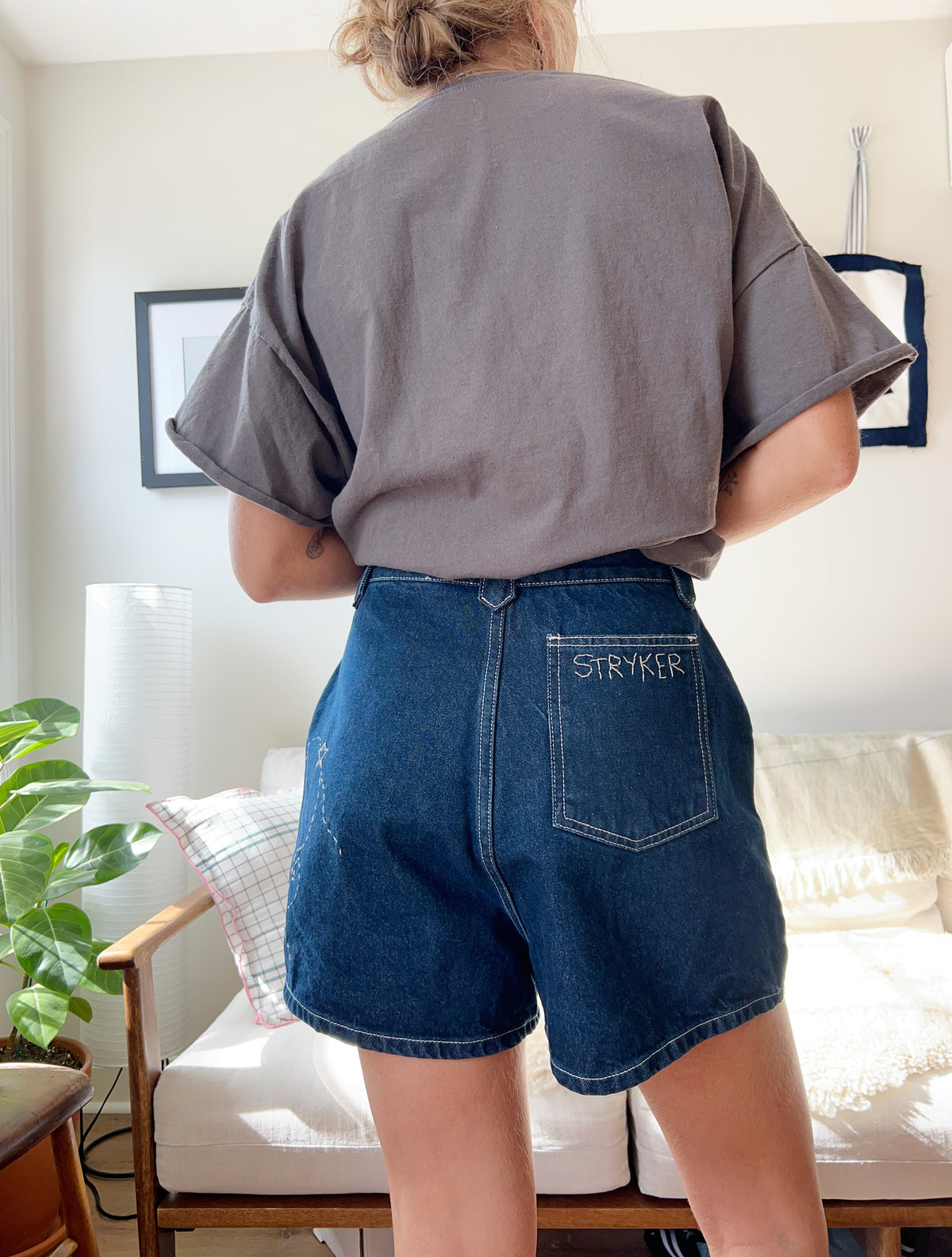 Upcycled Rudy Jude Sailor Shorts, Size 3