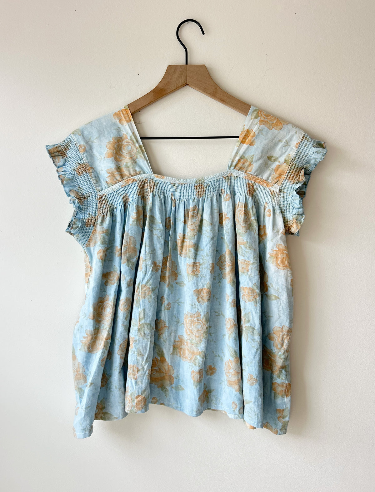 Cece Upcycled Nightgown Blouse