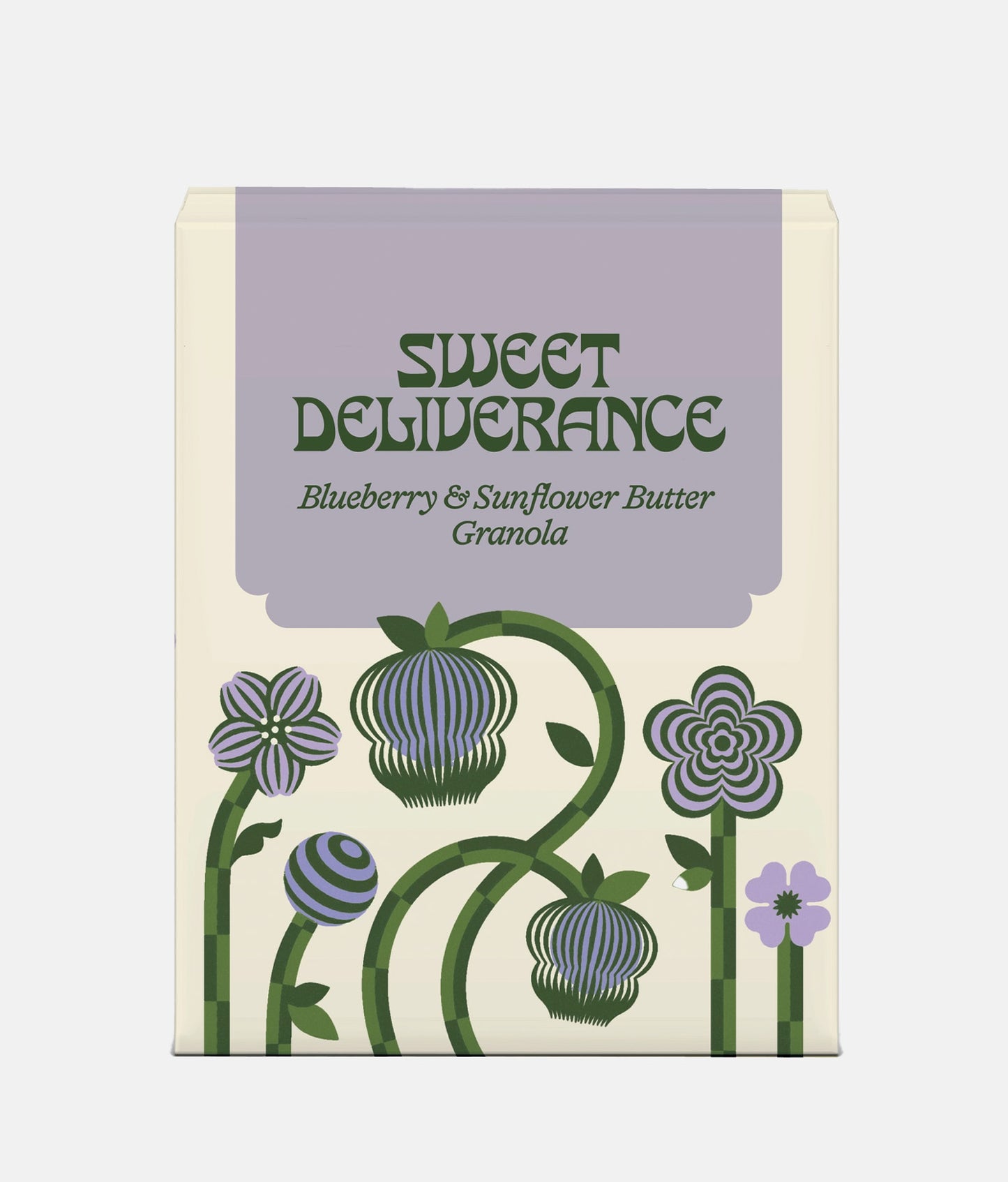 Blueberry & Sunflower Butter Granola from Sweet Deliverance