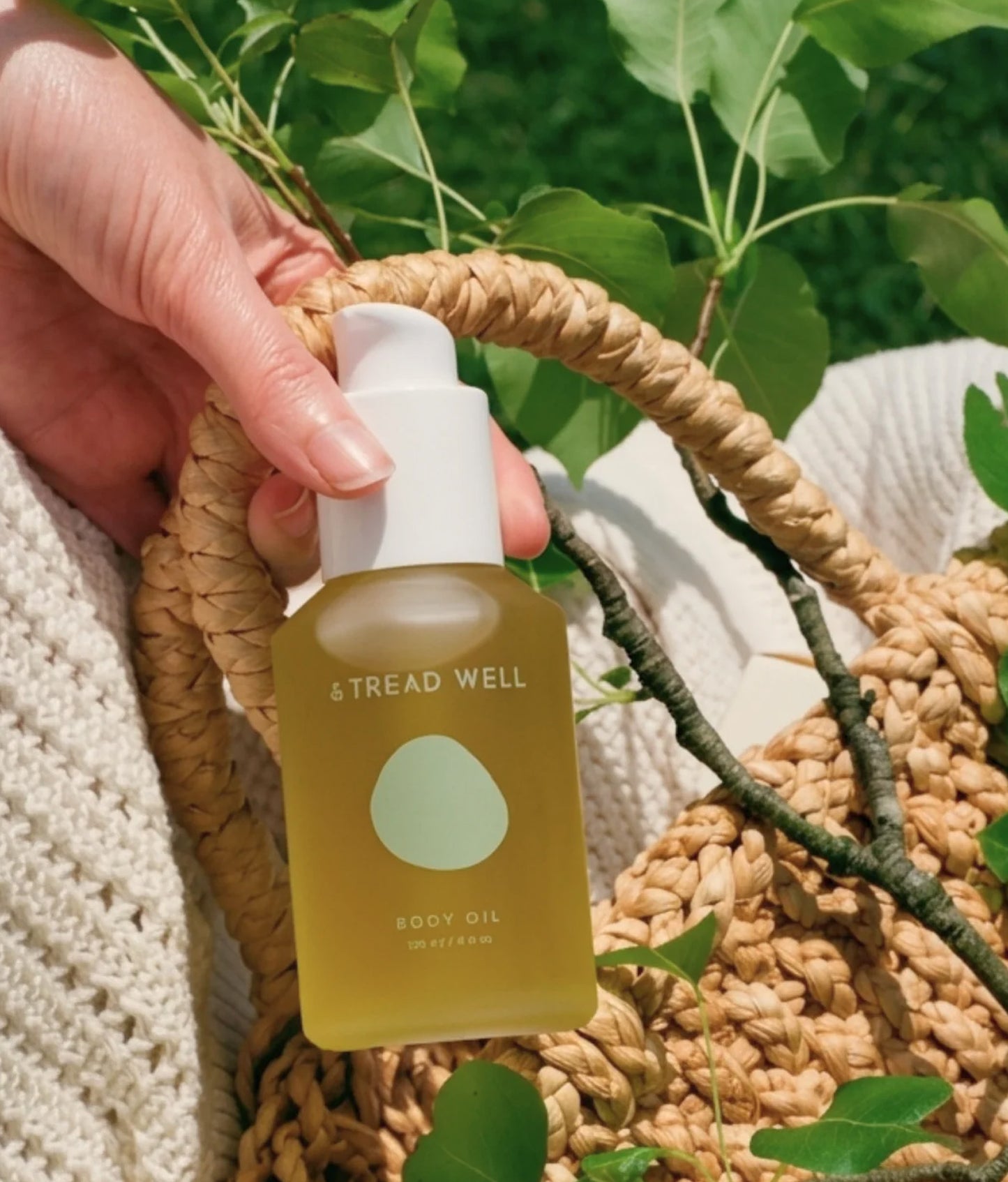 All Natural Body Oil from & Tread Well